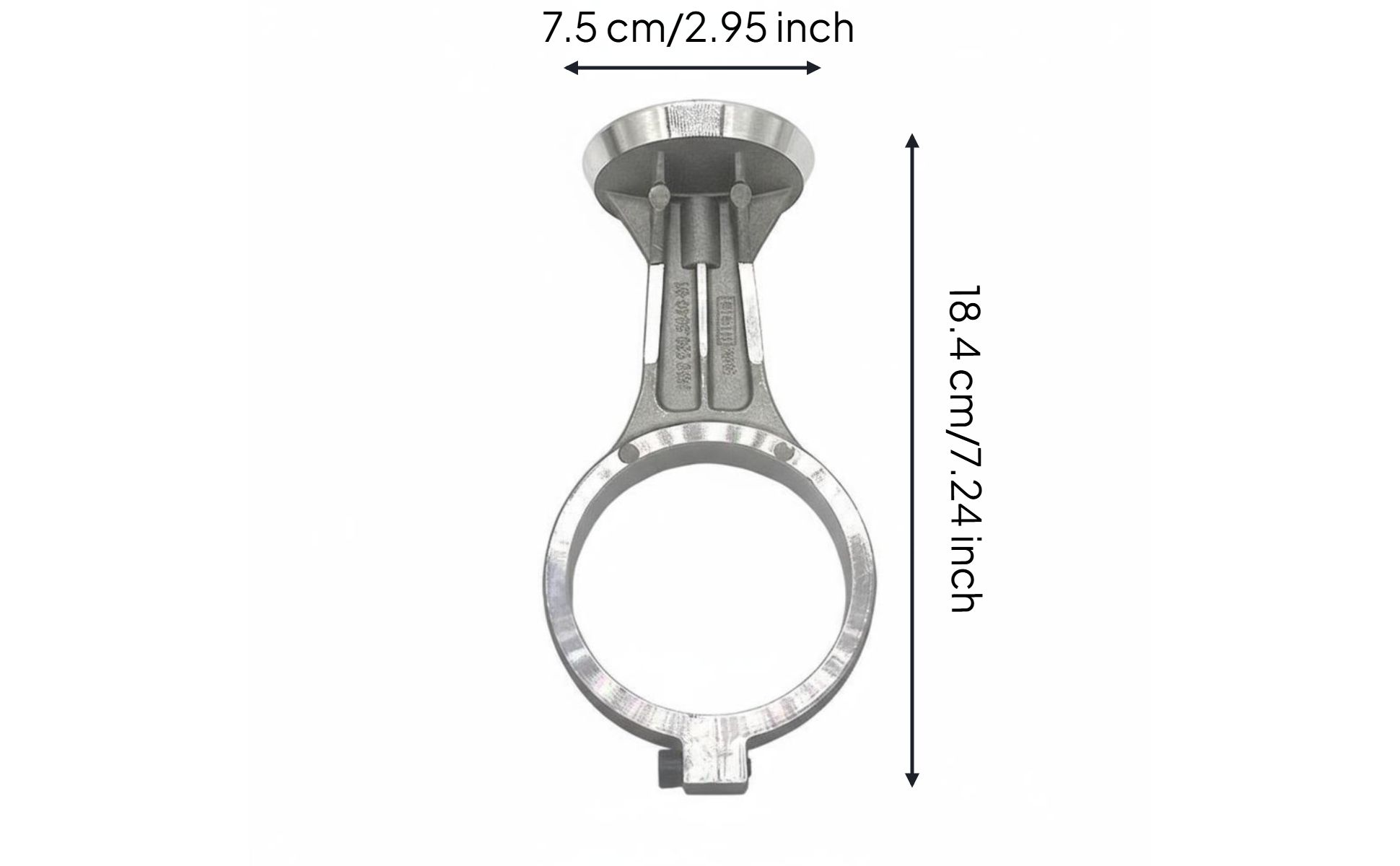 Air Compressor Accessories, Aluminum Alloy Connecting Rod, sturdy Replacement, Universal Fit for Dry-Running Quiet Air Compressors