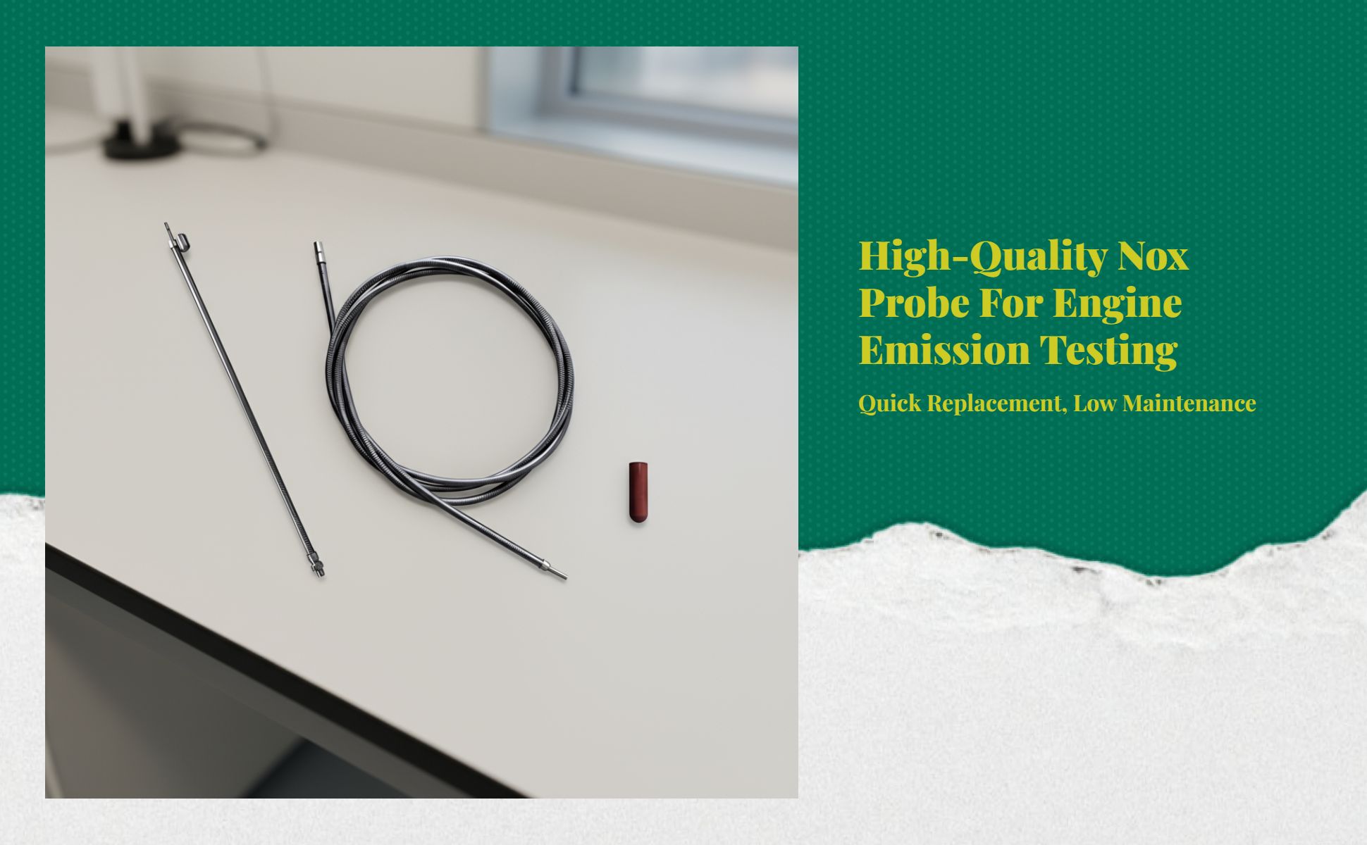 Automotive Exhaust Gas Analyzer, NOx Measurement Probe, Instantaneous Detection, Multi-Function, Data Logging