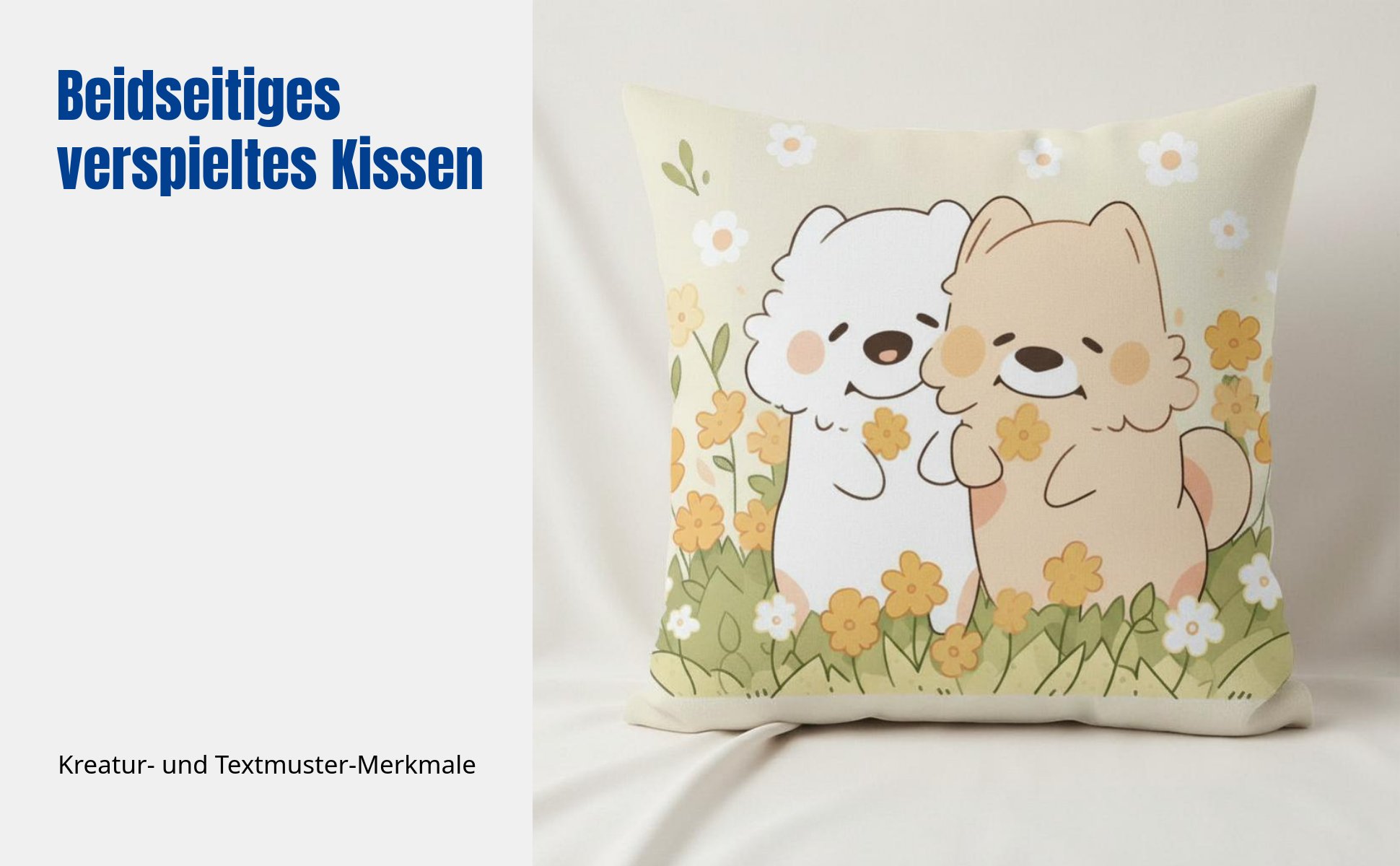 Nordic Geometrisch Olive Kissenbezug, Cartoon Katze, Blumen Sofa Kissenhülle