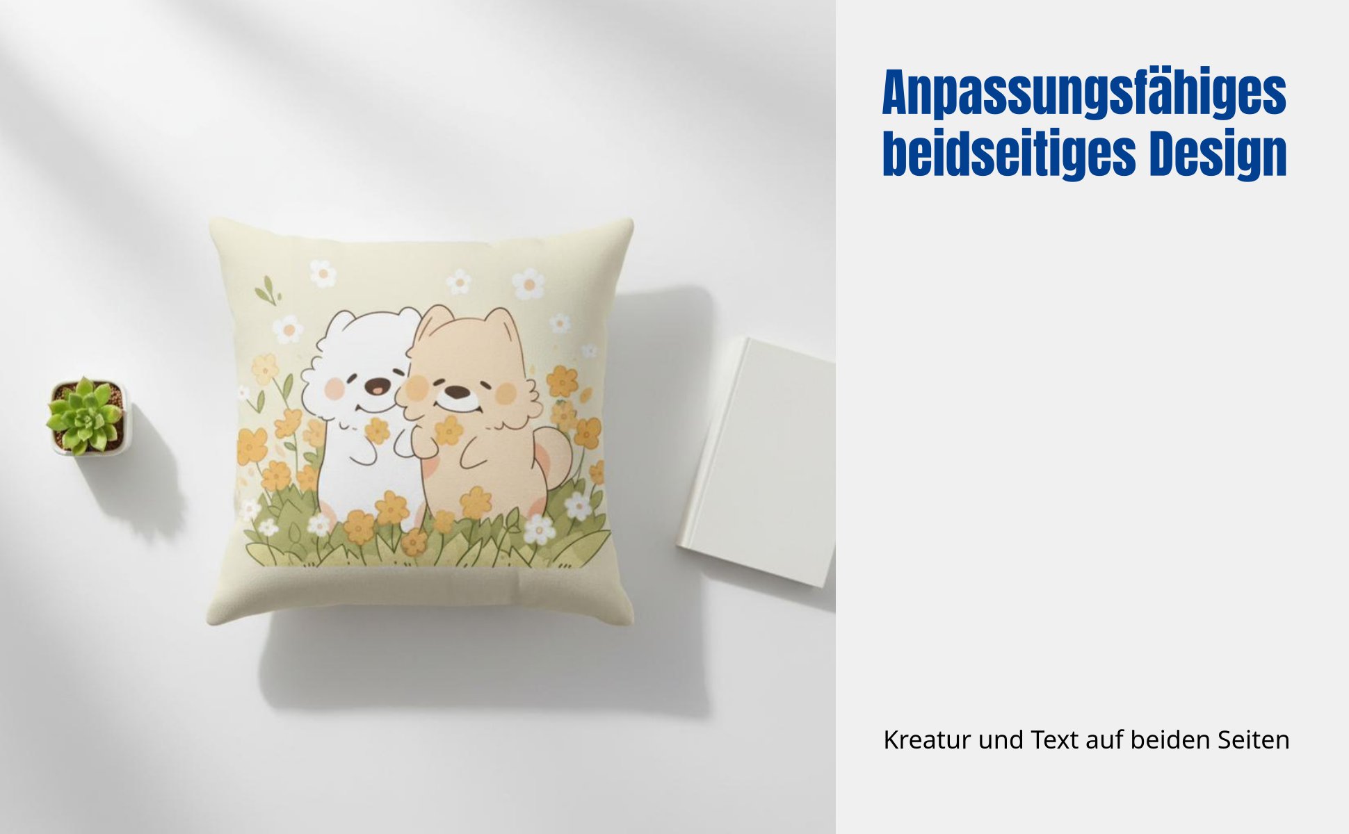 Nordic Geometrisch Olive Kissenbezug, Cartoon Katze, Blumen Sofa Kissenhülle