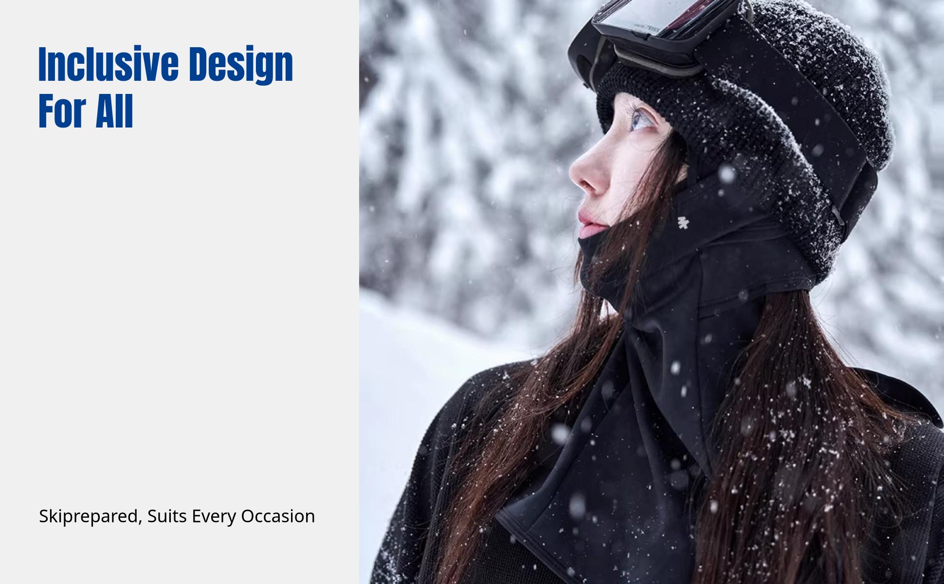 Ski Face Cover, Winter Balaclava, Windproof Outdoor Sports