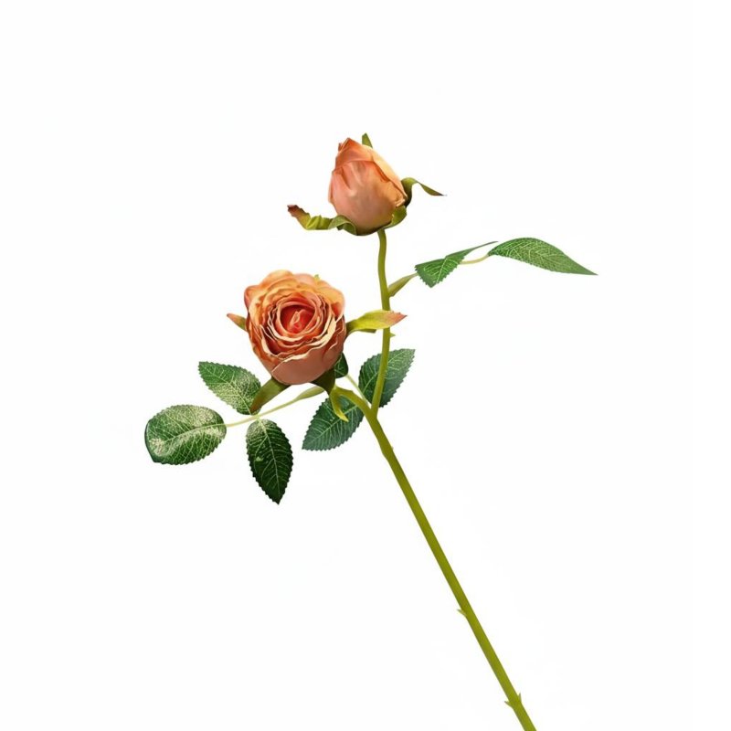 Double Handle Ceramic Flower Vase, Table Centerpiece, Faux Flower Display