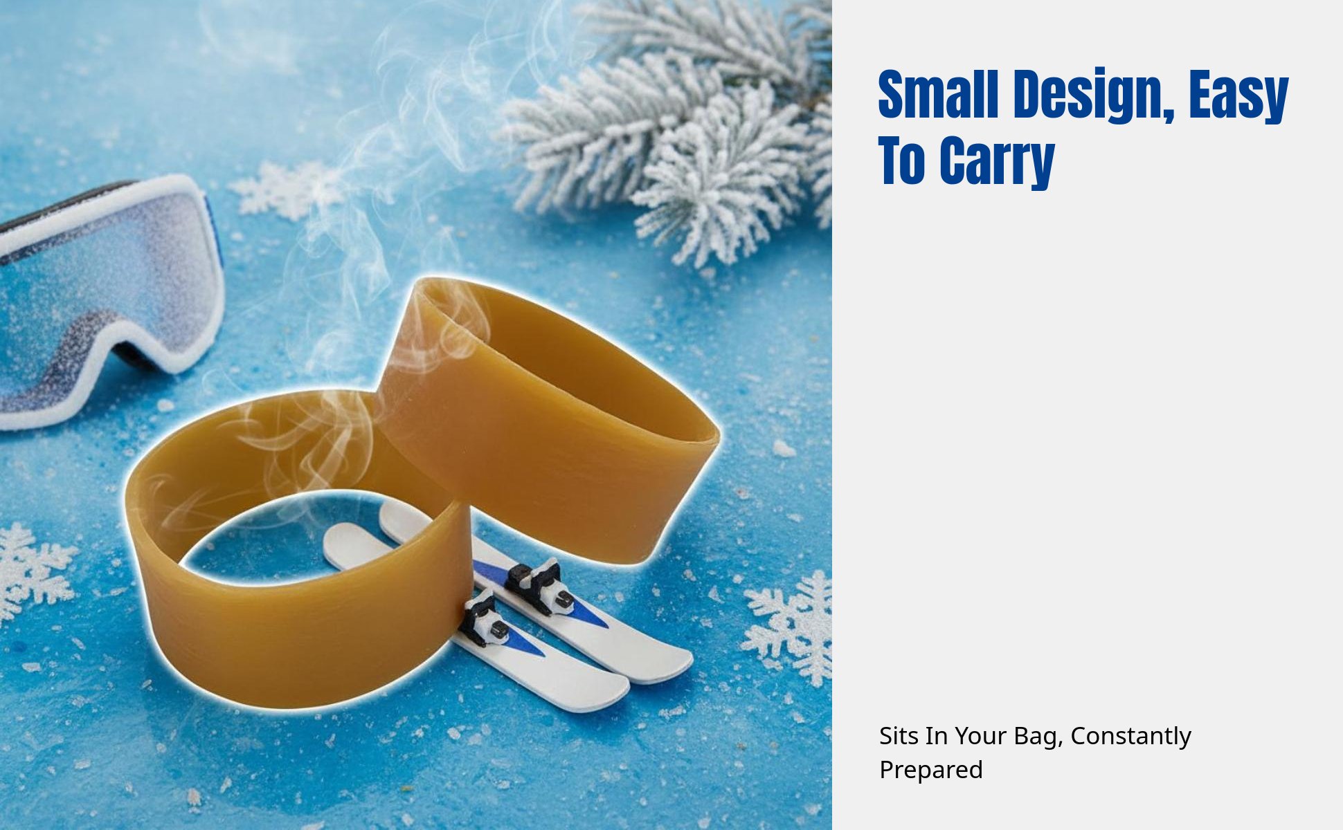 High Elasticity Ski Strap, Rubber Band, Snowboard Fixing, Maintenance Tool