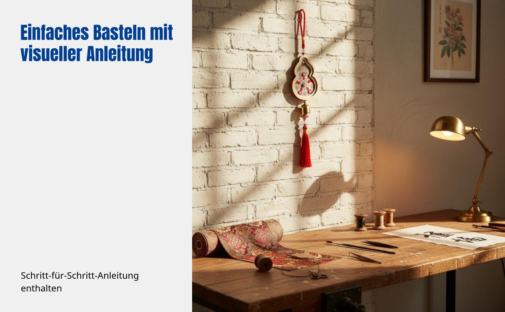 DIY Windspiel-Set Song Brokatperlen Hängedeko Kreatives Geschenk