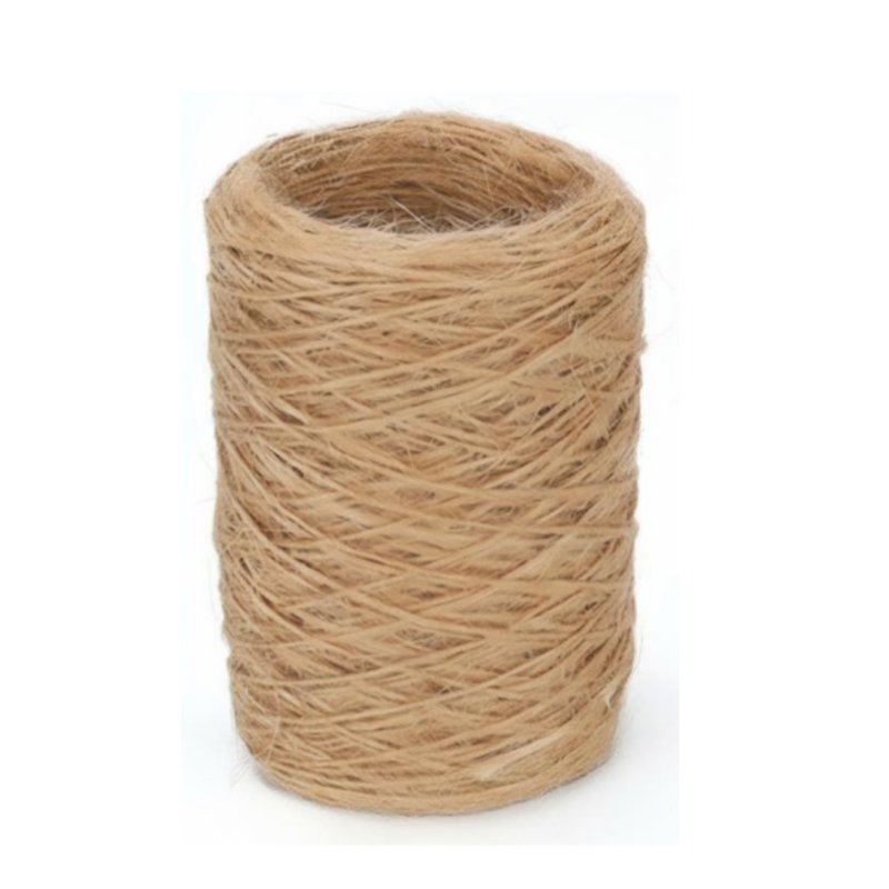 Vintage Jute Rope, Floral Craft String, Handwoven Gift Cake Decor