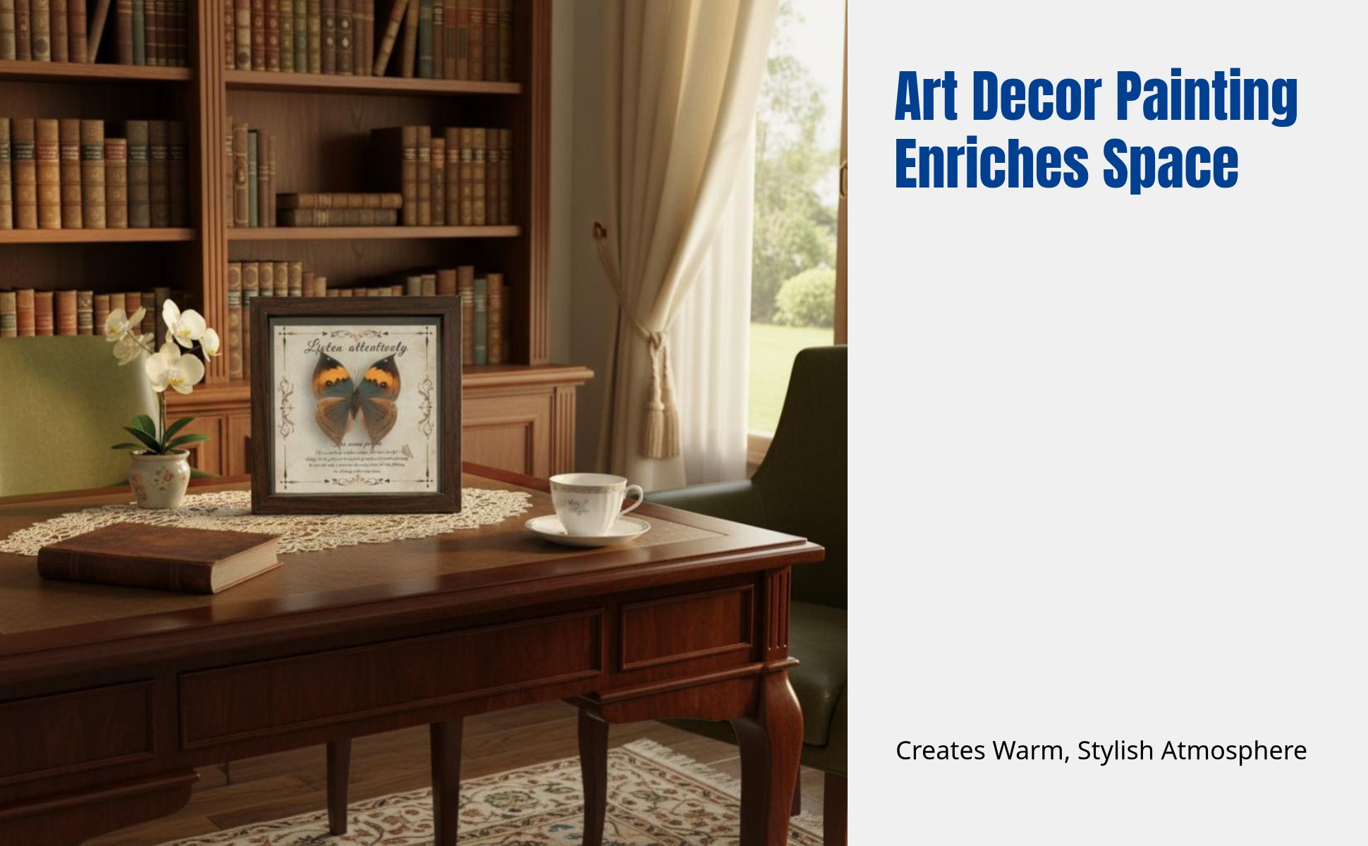 Real Moth Specimen Frame, Vintage Wooden Decor, DIY Art Gift