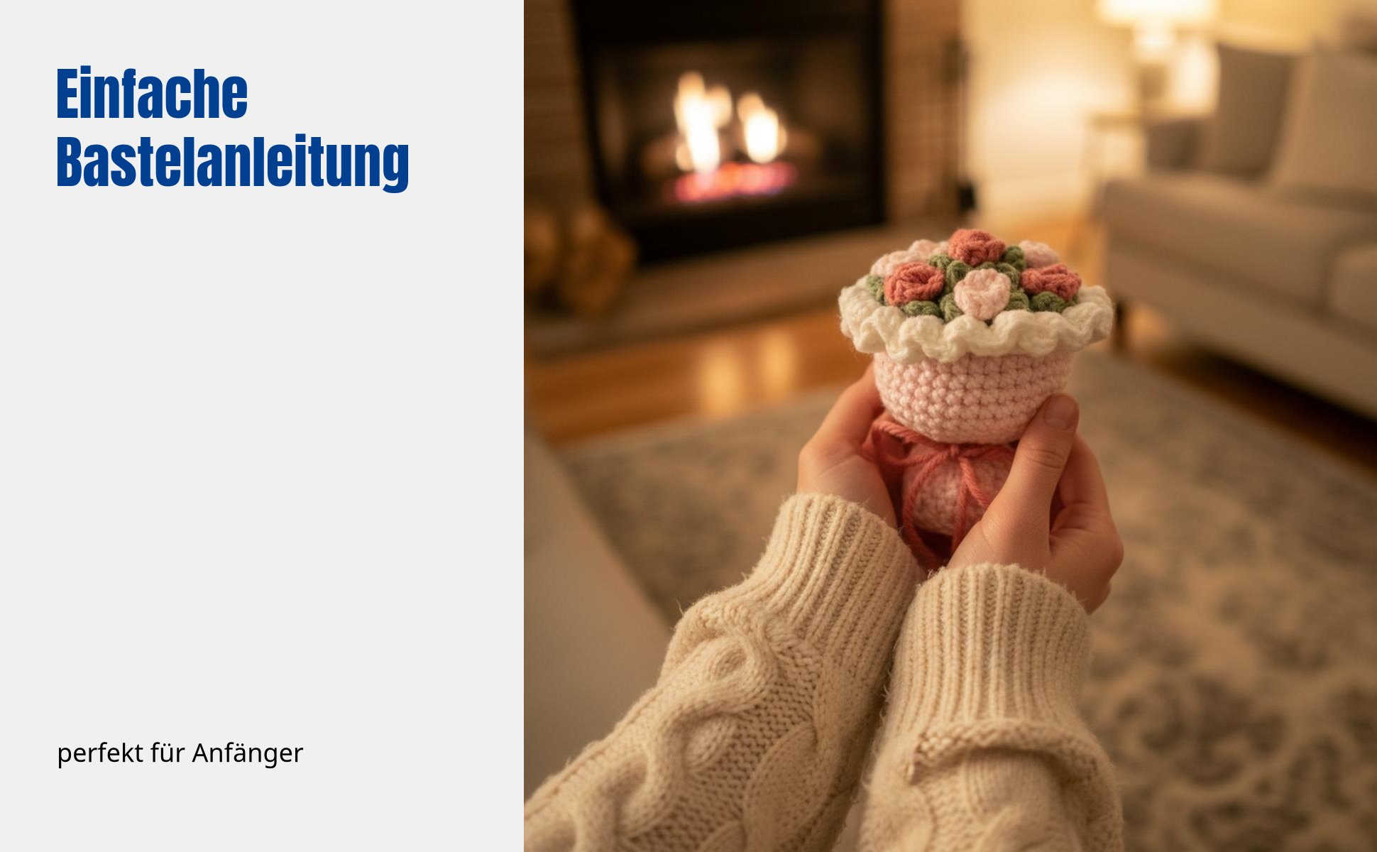 Garn für Mini Häkel-Blumen Schlüsselanhänger