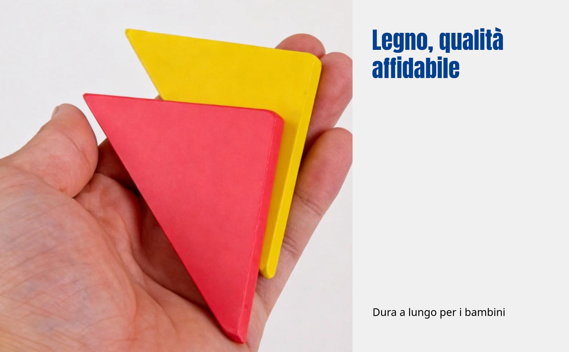 Tangram magnetico in legno, gioco educativo bambini, scuola materna