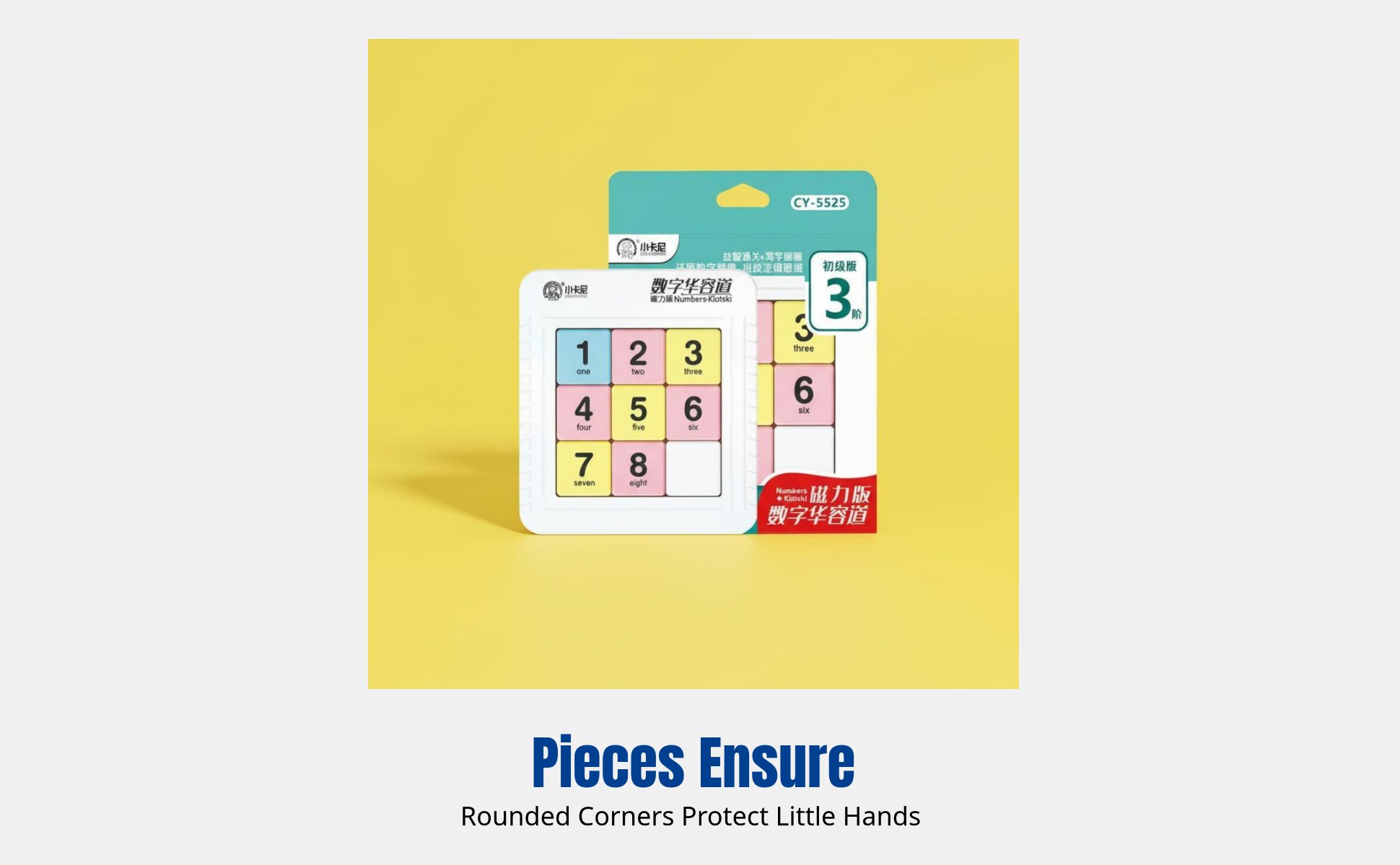 Number Sliding Game, Sudoku Board, Educational Toy for Kids