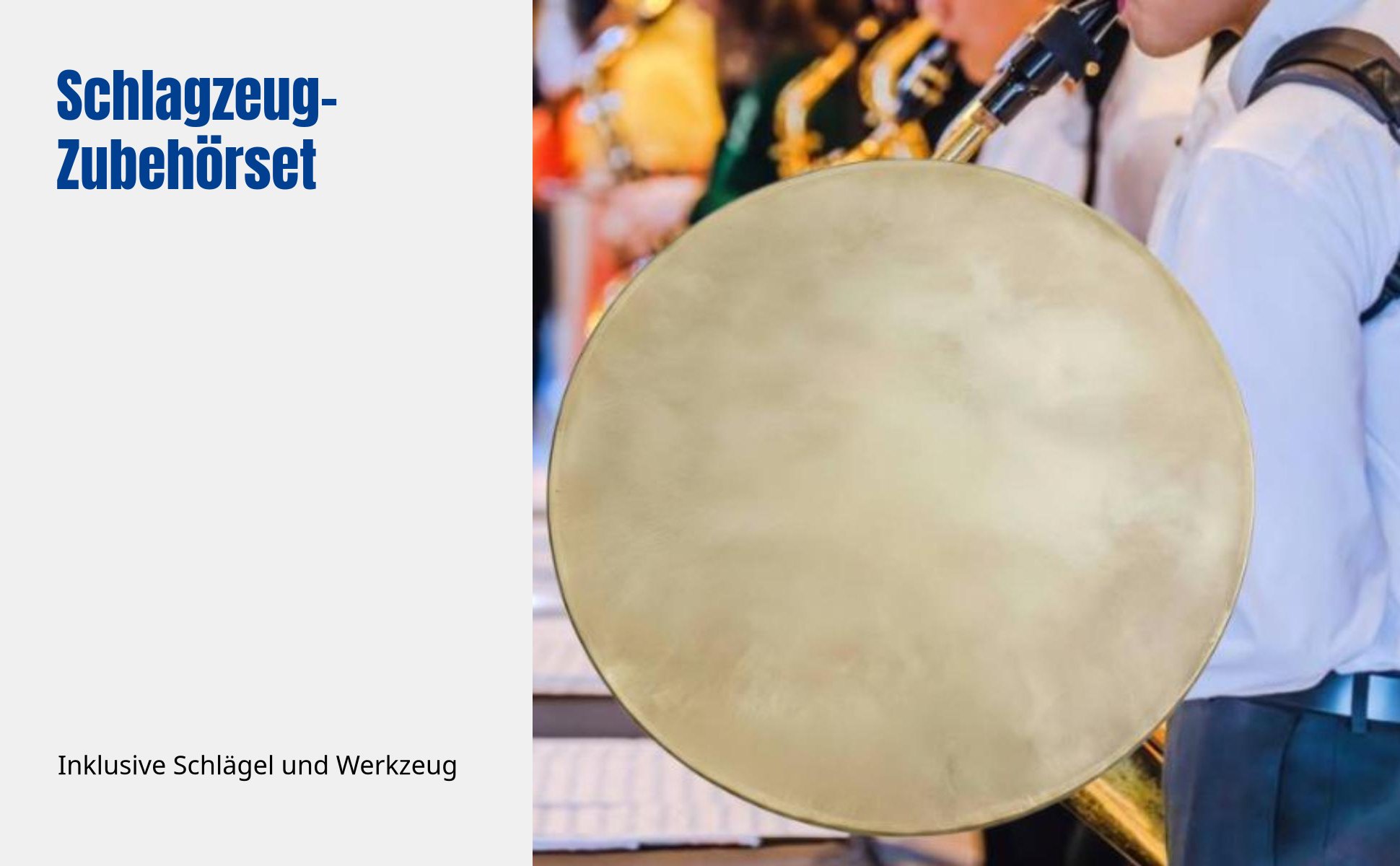 Timpani-Fell, Ethnisch, Büffelhaut, robust, leicht zu montieren
