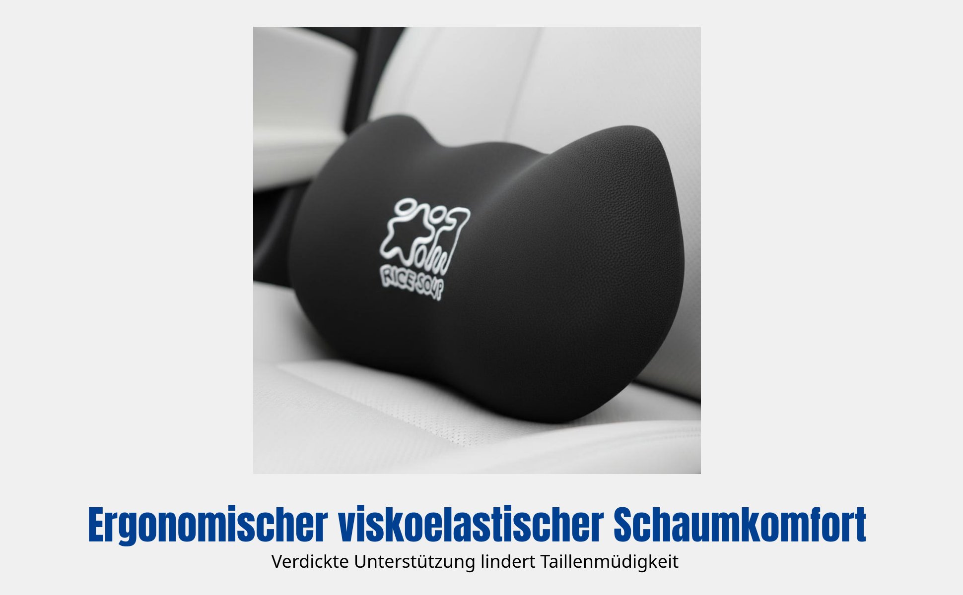 Autositzstütze, viskoelastischer Schaum, Katzendesign, Rückenlehne