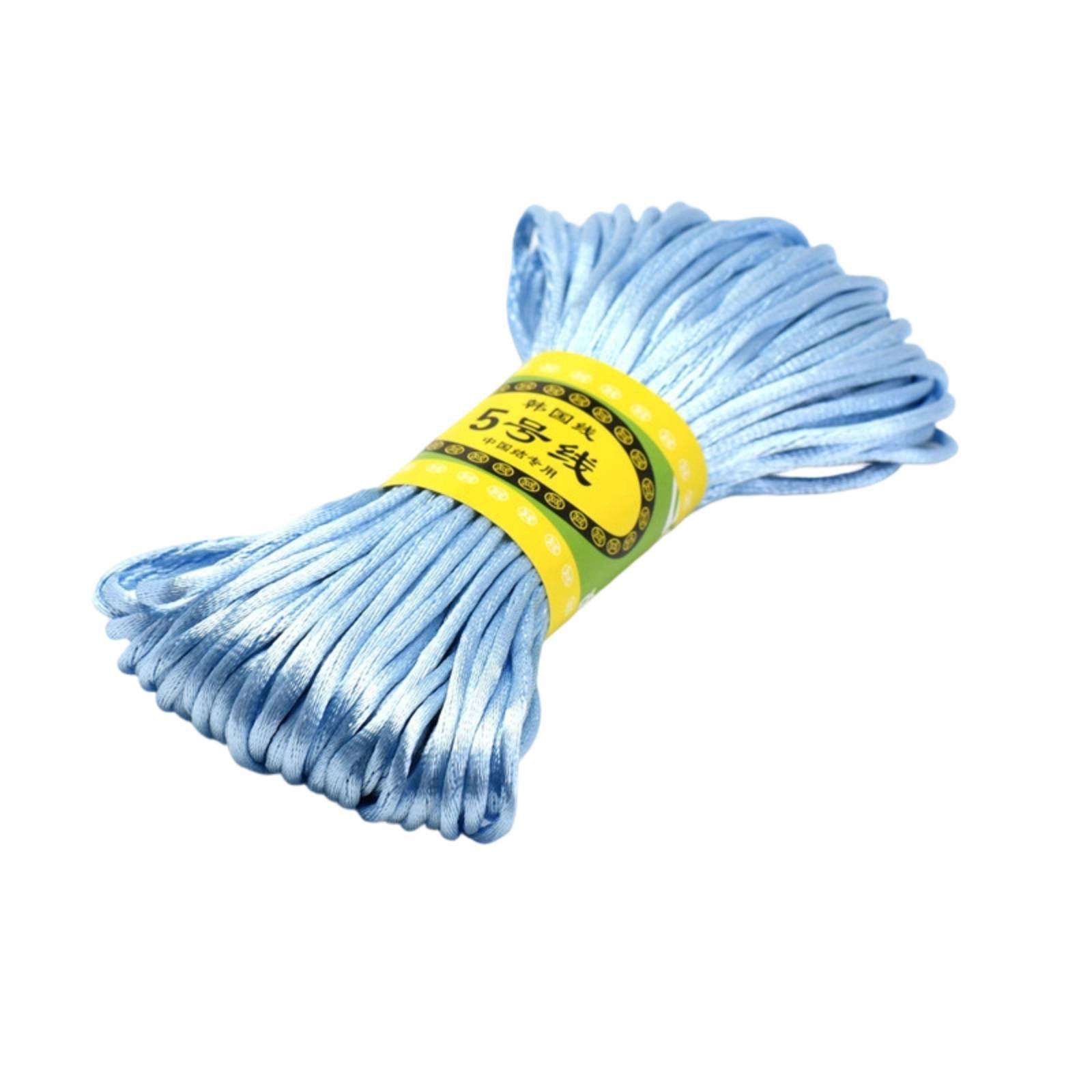Chinese Knot Cord, Colorful String, DIY Handcraft, Random Color