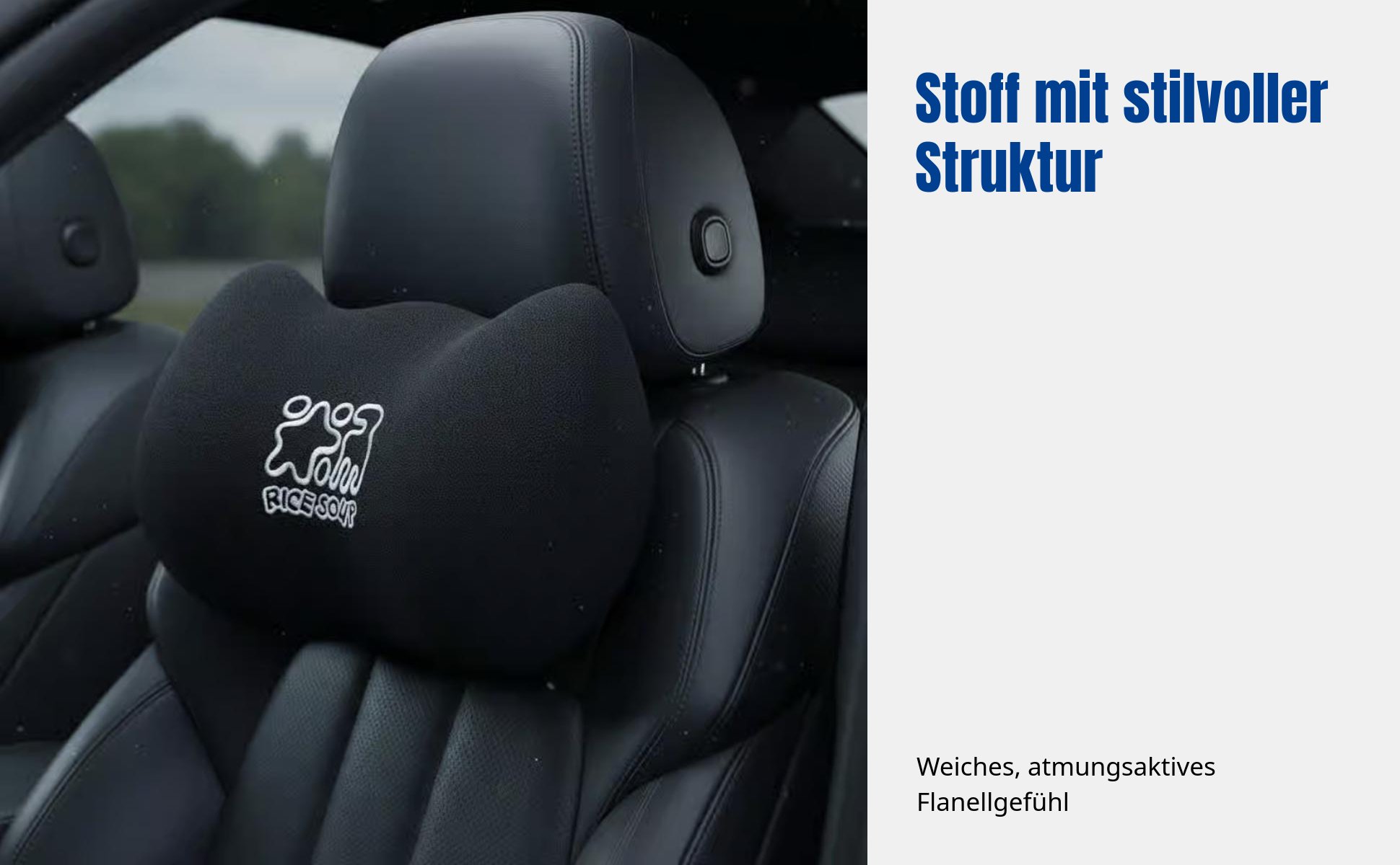 Autositzstütze, viskoelastischer Schaum, Katzendesign, Rückenlehne
