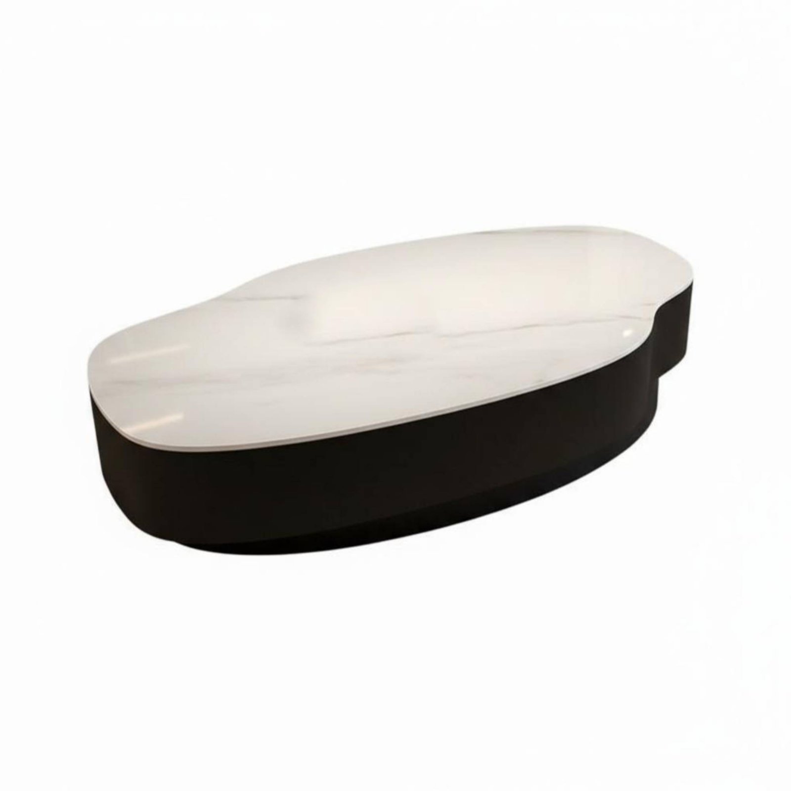 Bean Shaped Coffee Table Minimalist design Storage Coffee Table Luxury Design