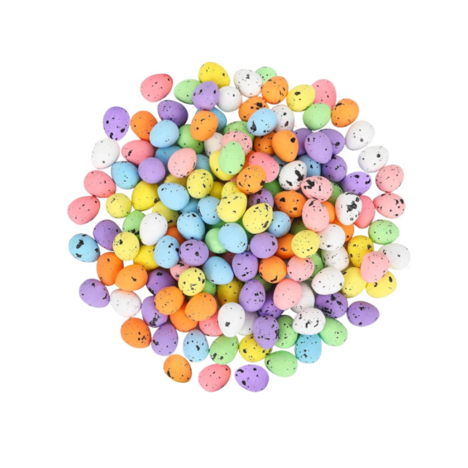 Foam Easter Ovals DIY Decoration Bright Colors for Home Decor
