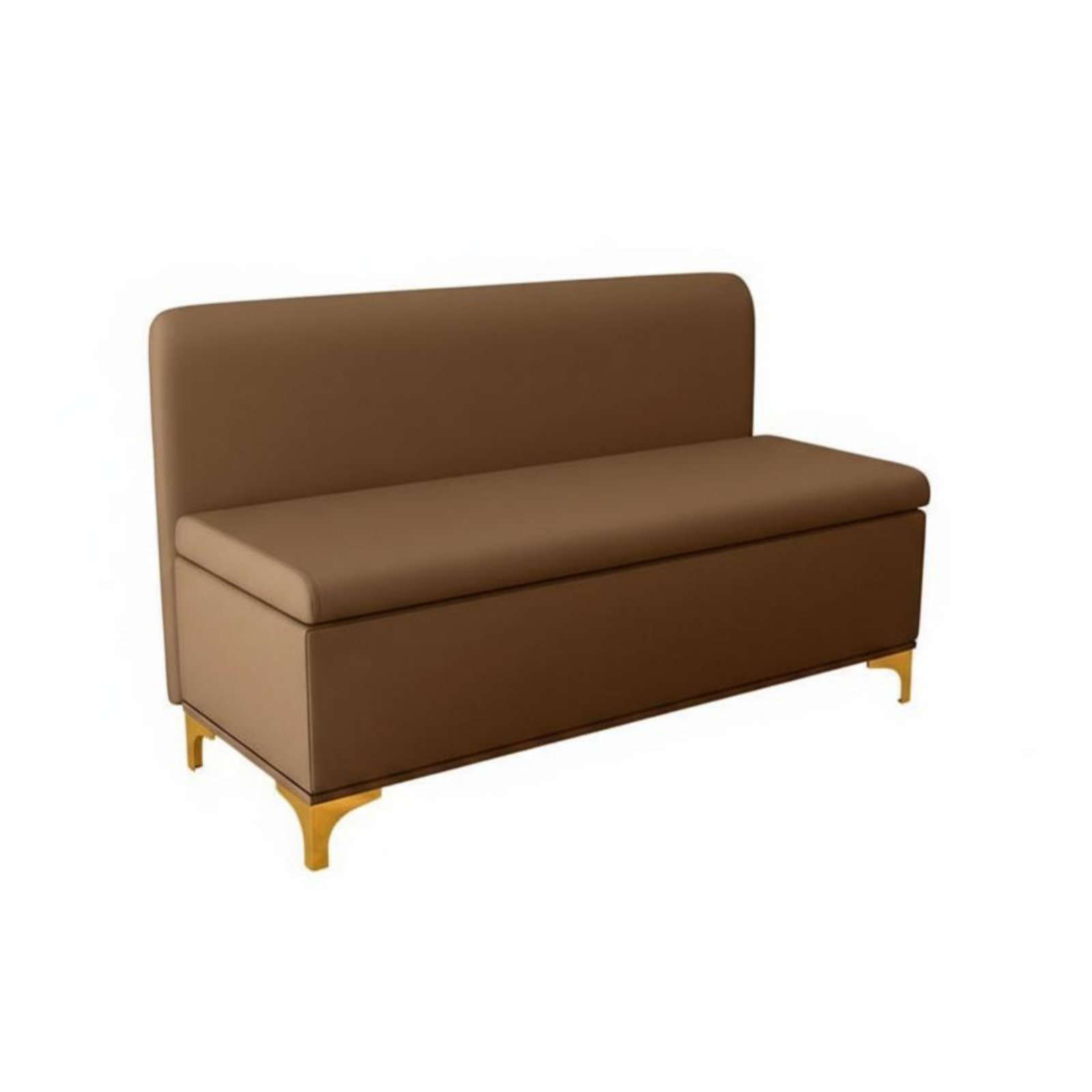 Lowposterior Tufted Bench Luxurious Design Long Settee Comfortable Seating