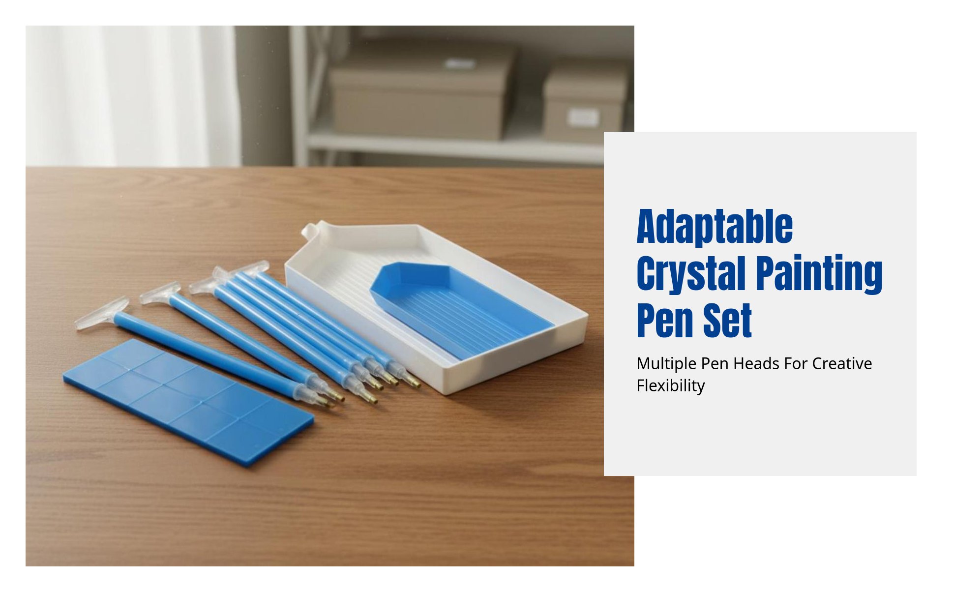 Crystal Art Pen, Multi-Head Correction Tool, Fast