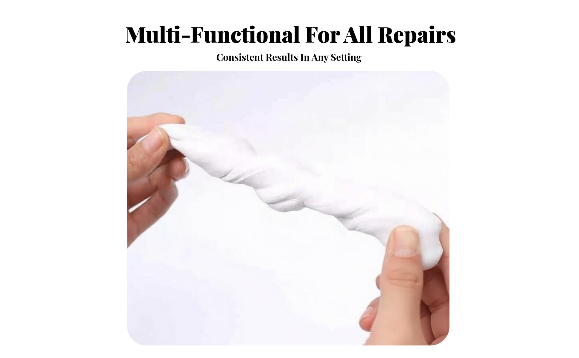 Hand-Moldable Putty Stick High-Strength Moldable Epoxy Stick Waterproof
