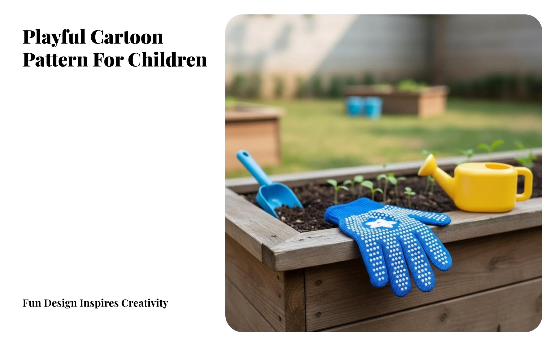 Kids Nylon Gloves, Anti-Slip, Outdoor, Gardening, School Performance