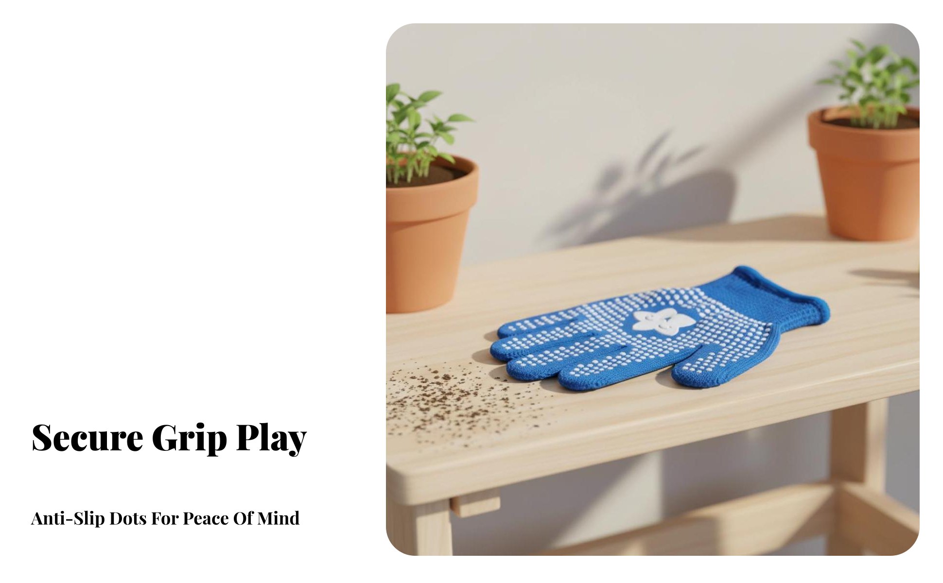 Kids Nylon Gloves, Anti-Slip, Outdoor, Gardening, School Performance