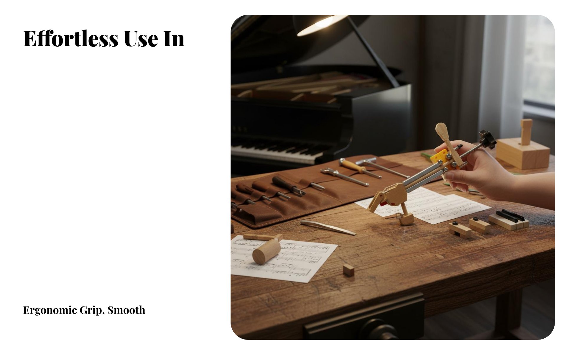 Piano Hammer Remover Patented Design Piano Hammer Shank Extractor High-Strength