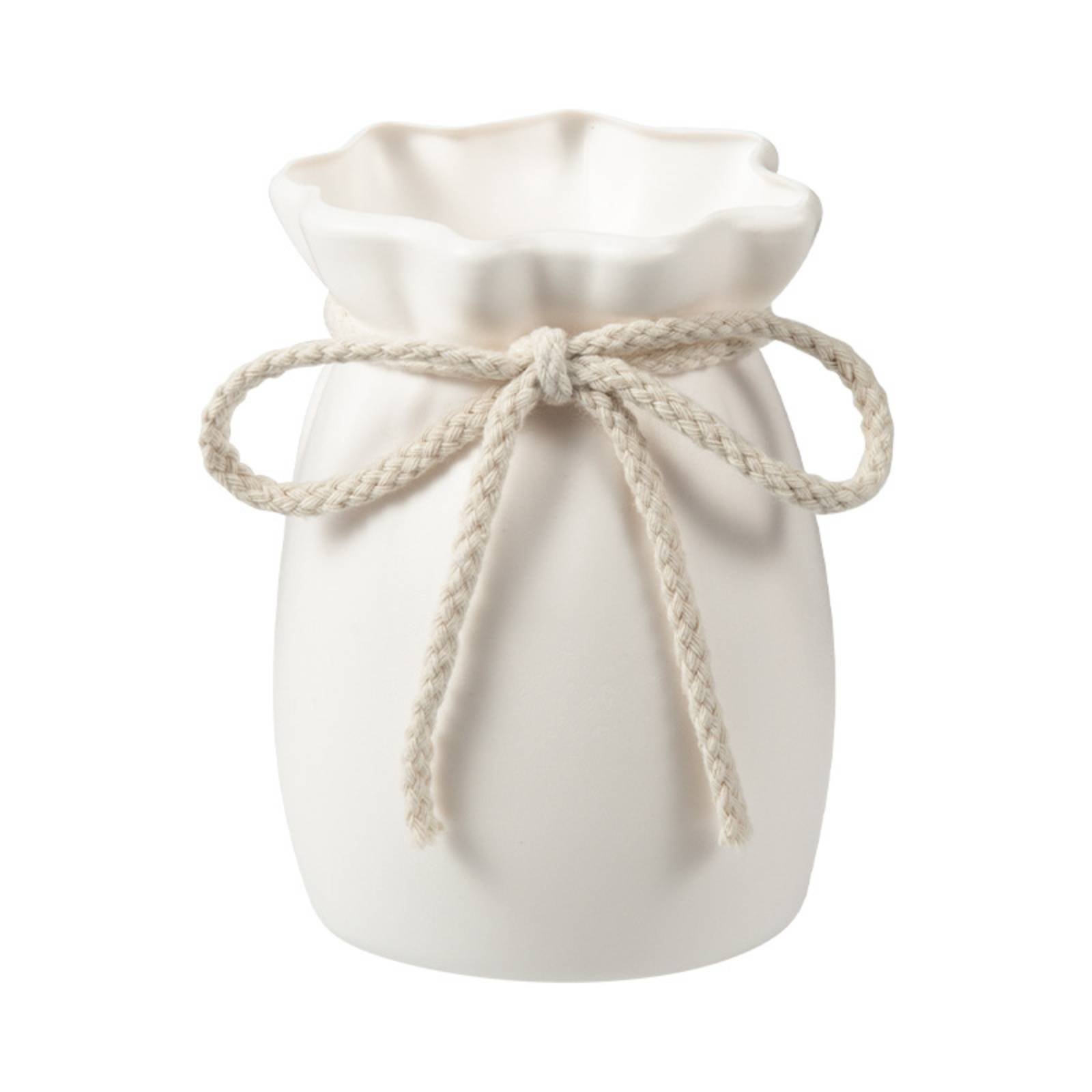 Plastic Flower Vase Shatterproof Lightweight Stable Base for Office Desk