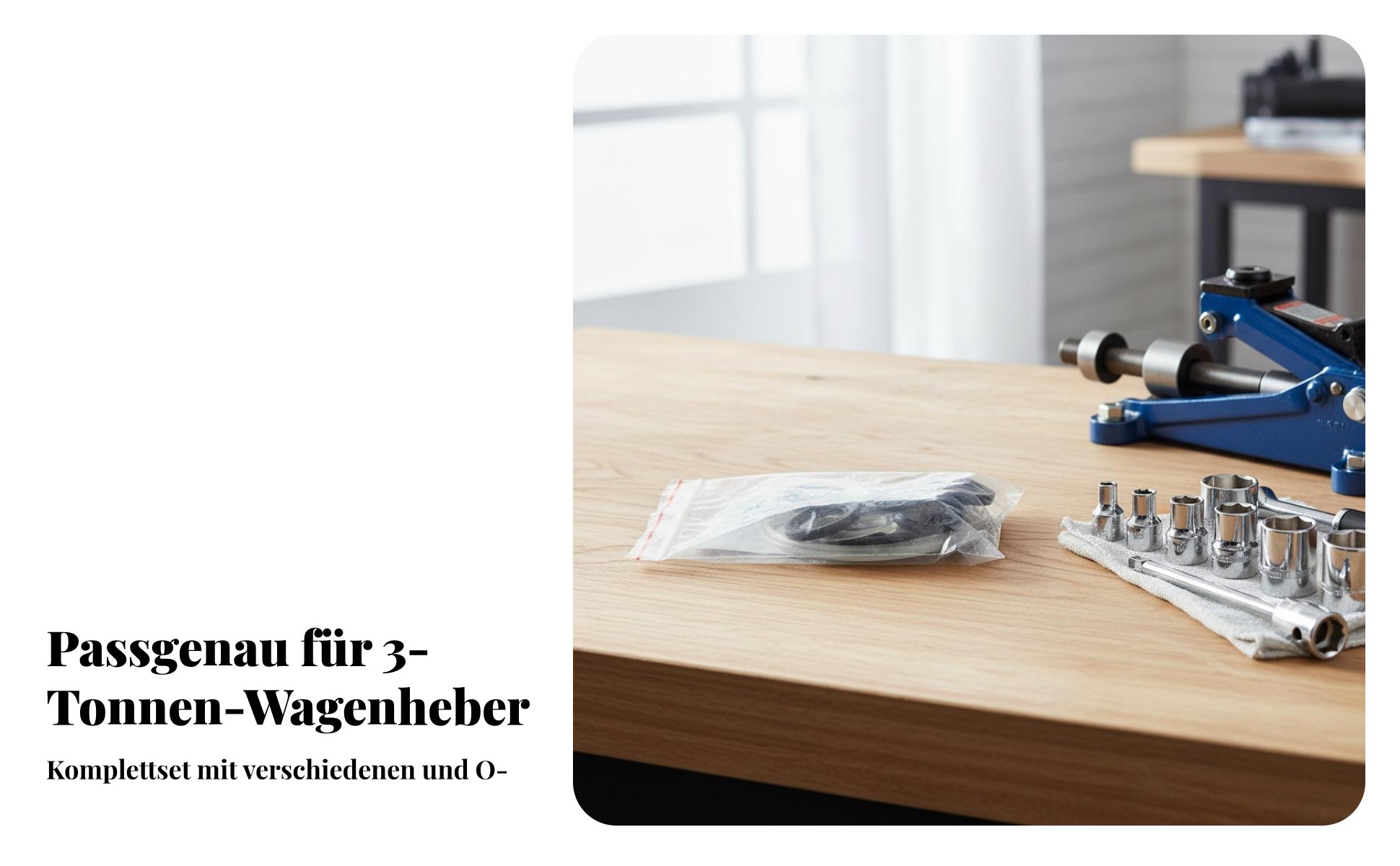 3 Tonnen Wagenheber Öldichtungssatz Ölbeständig 3 Tonnen Wagenheber Dichtungen
