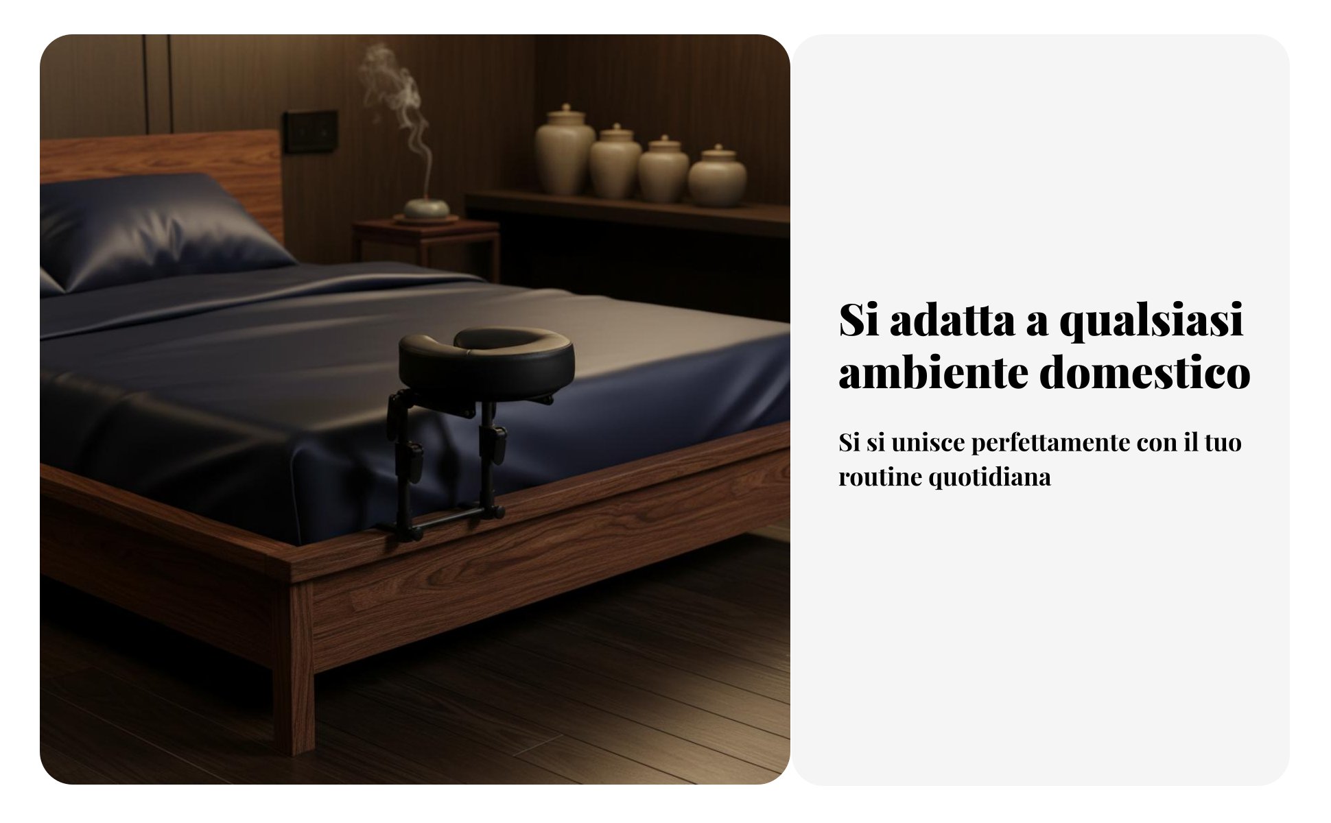 Poggiatesta da Letto per Massaggi Uso Multifunzionale per Viaggio, Casa