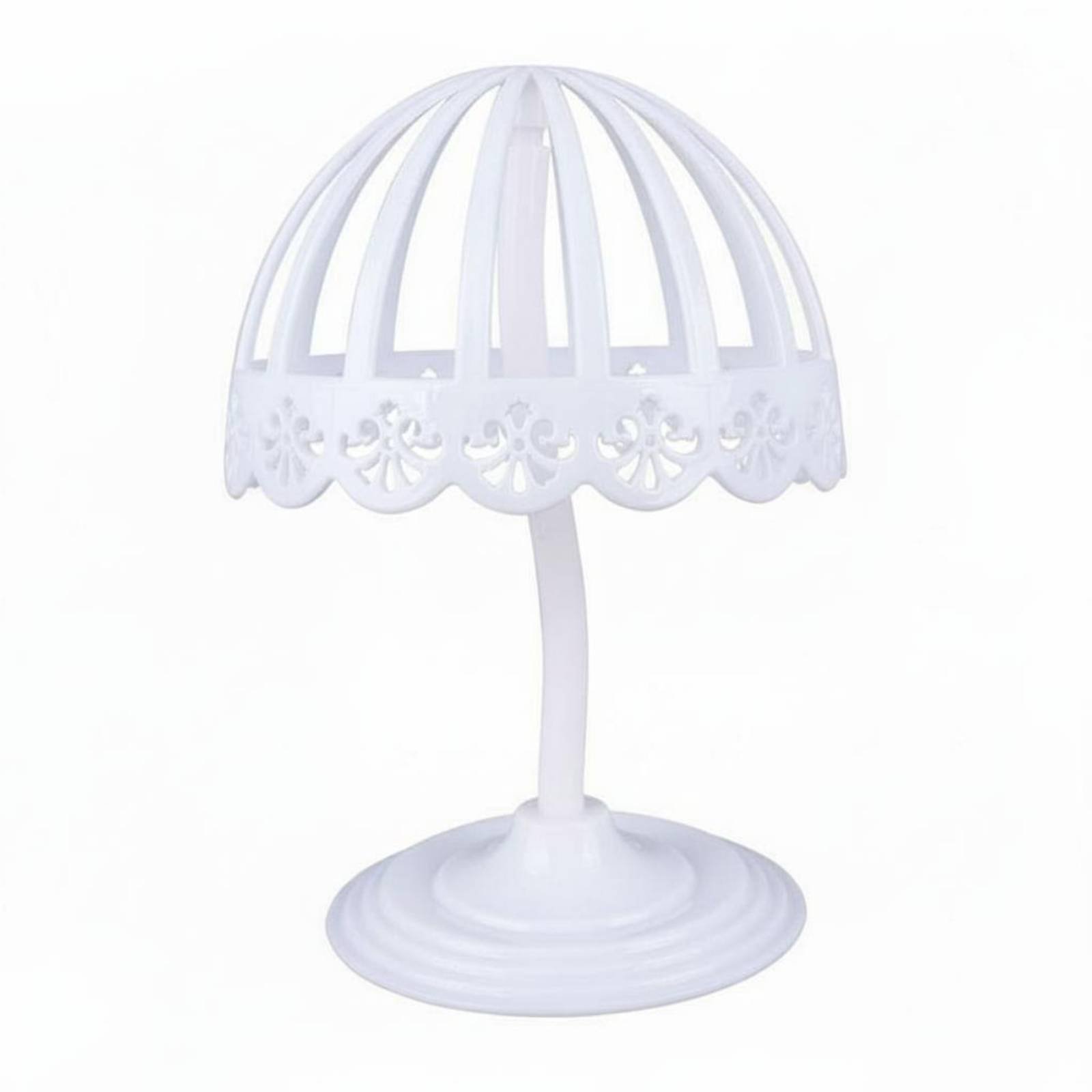 Hollow Mannequin Head Easy Installation Dome Hat Display Stand Multifunctional