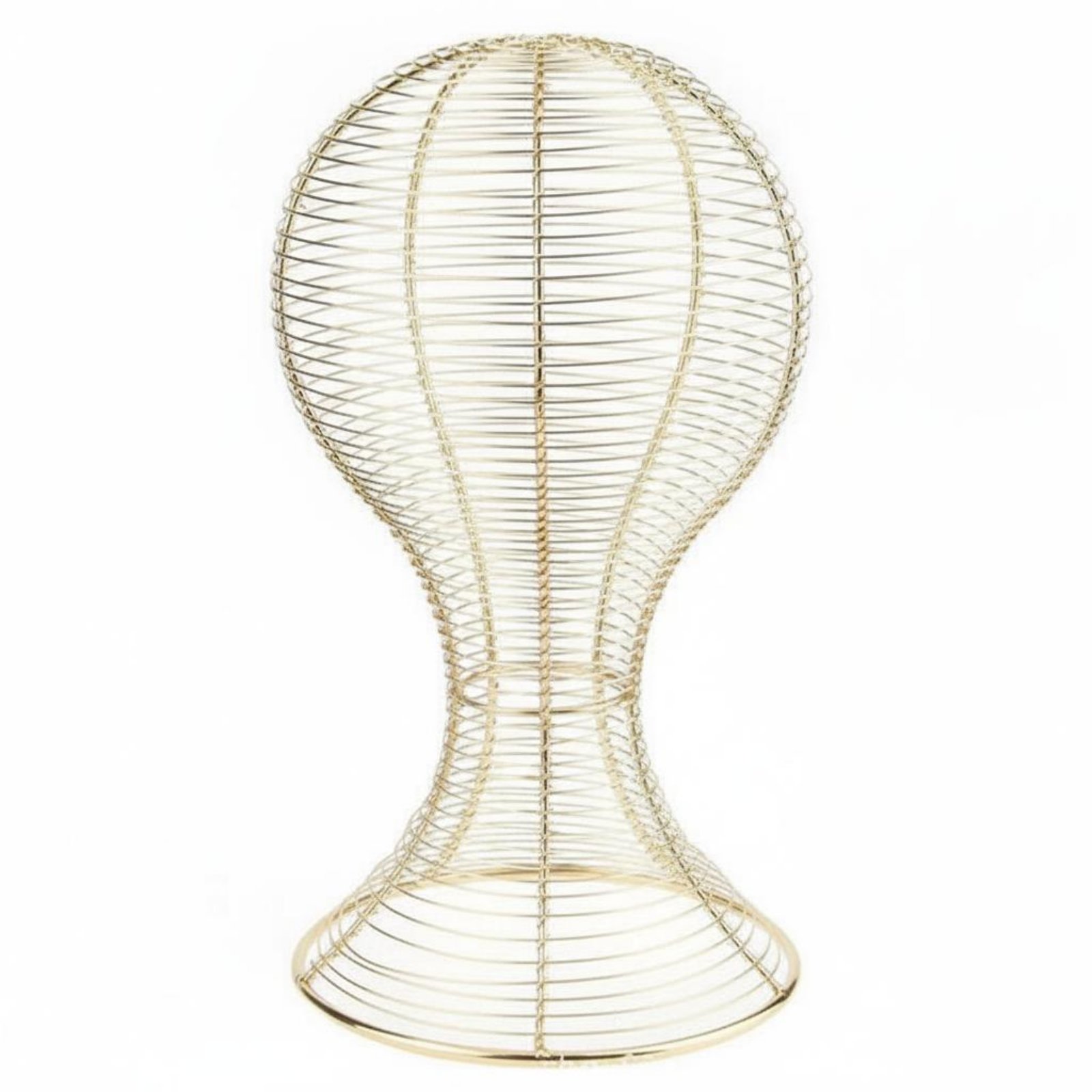 Metal Hat Display Stand Stable Base Metal Mannequin Head Stand Easy to Assemble