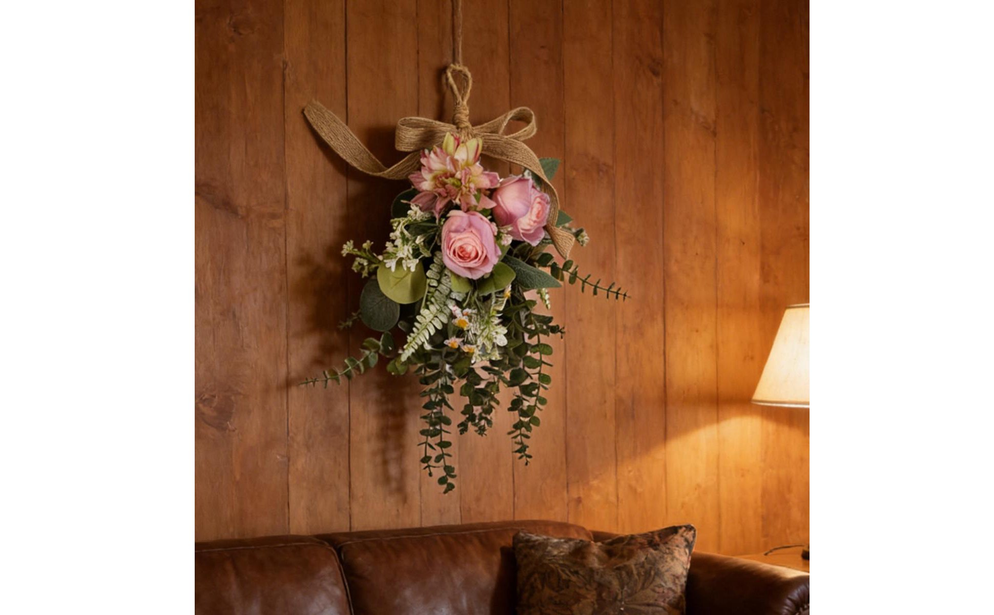 Blossom Bloom Wall Arrangement Lifelike Appearance Artificial Flower Swag