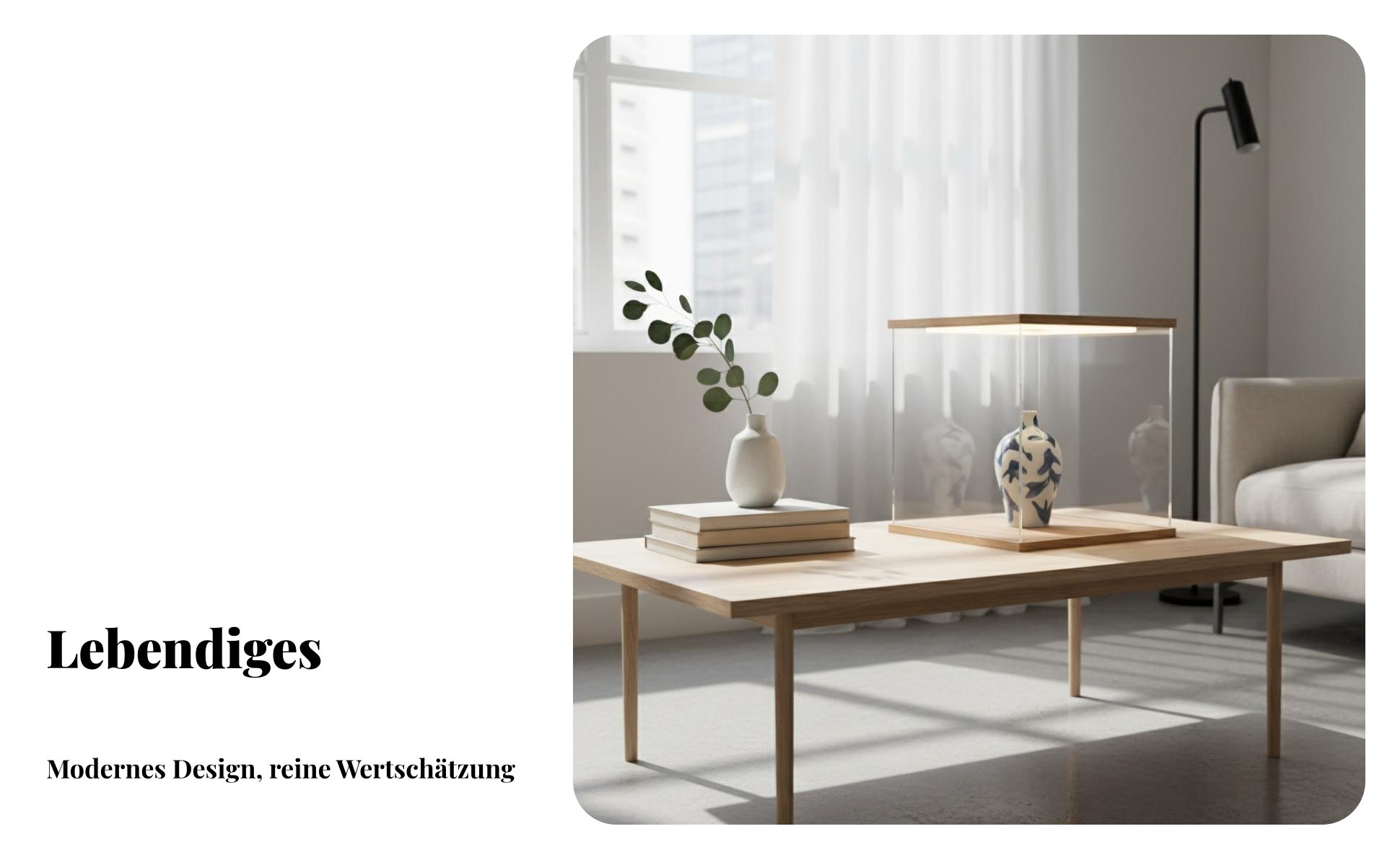 Acryl-Vitrine mit Beleuchtung Stapelbar LED Schaukasten für Figuren Staubdicht