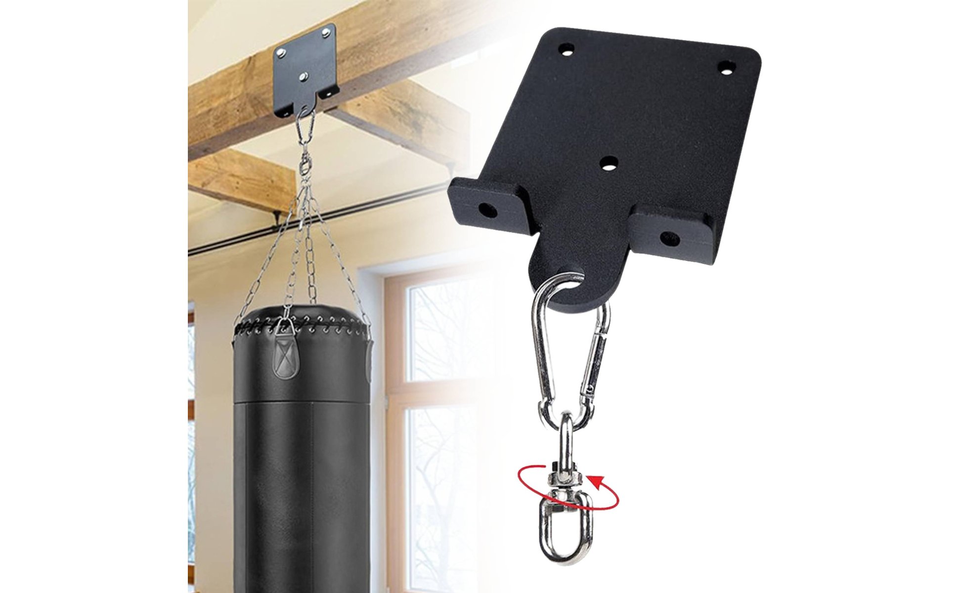 Striking Bag Hanger Heavy Bag Hanger Rustproof for Home Gym