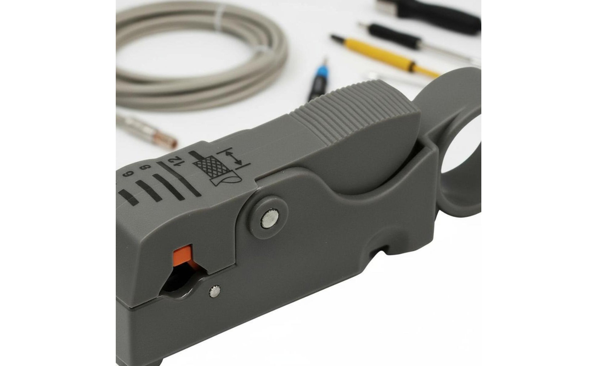 Coaxial Cable Sturdy Steel Coaxial Cable Stripping Tool