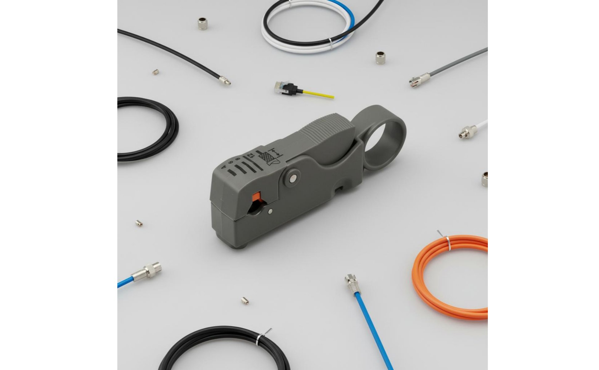 Coaxial Cable Sturdy Steel Coaxial Cable Stripping Tool