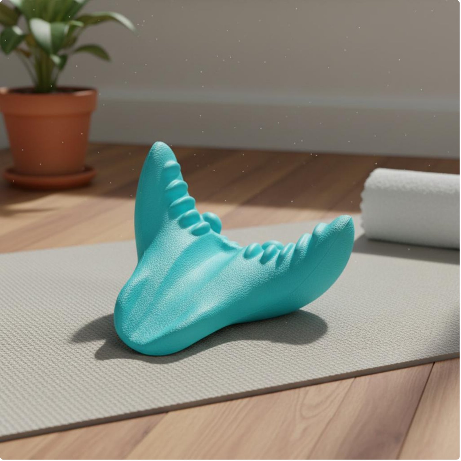 Cervical Traction Pillow Muscle Relaxation Massage Tool Lightweight for Office