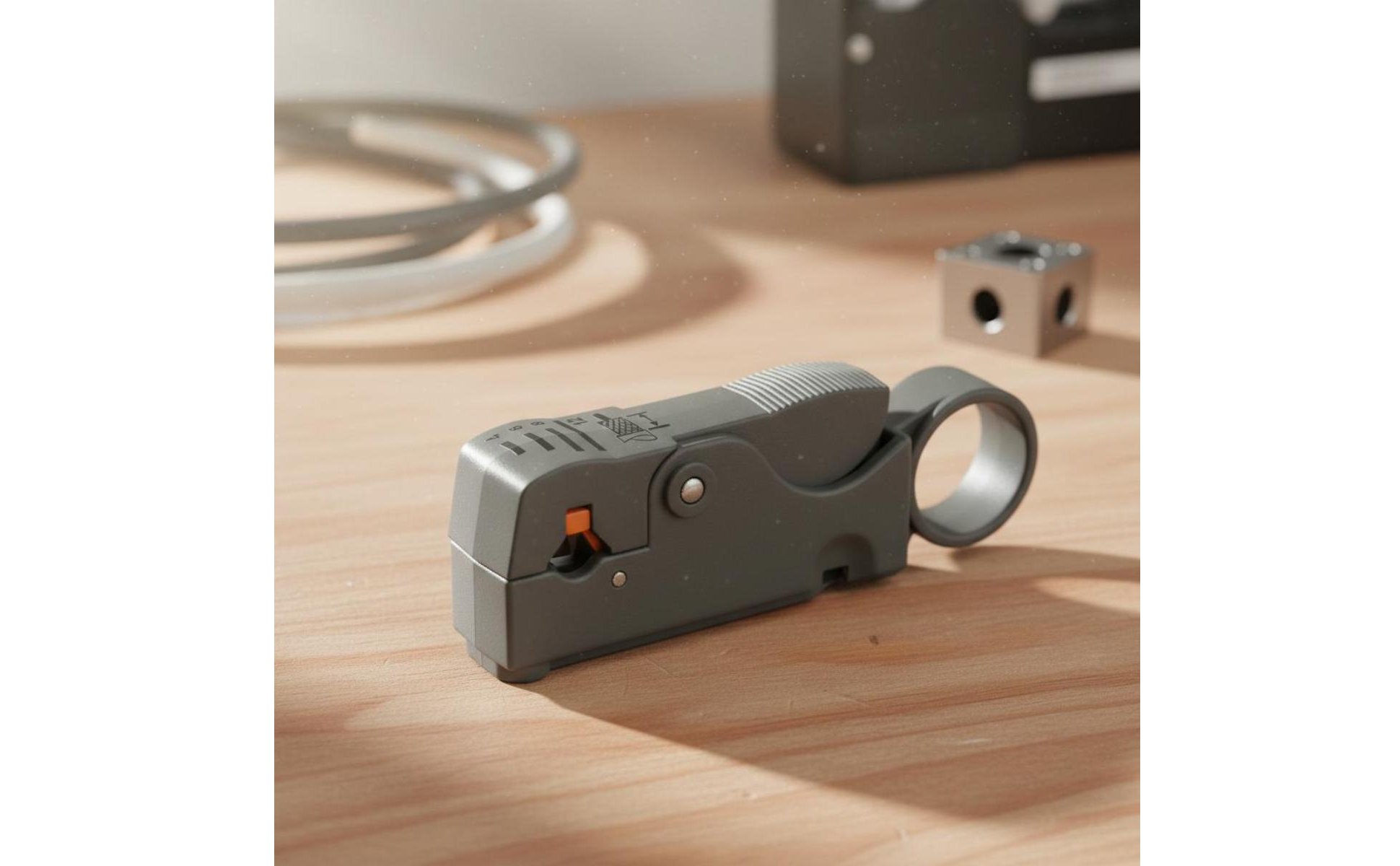 Coaxial Cable Sturdy Steel Coaxial Cable Stripping Tool