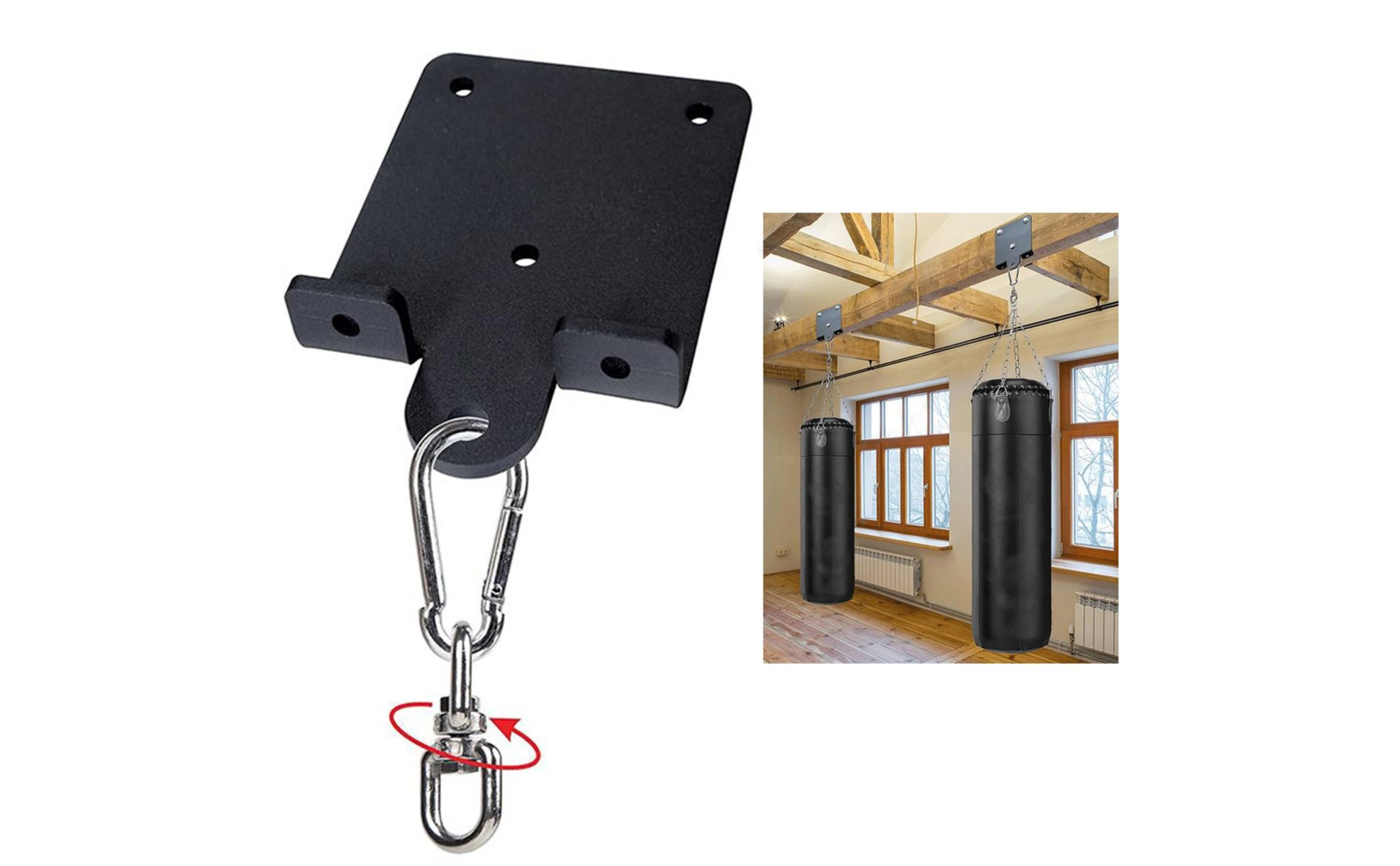 Striking Bag Hanger Heavy Bag Hanger Rustproof for Home Gym