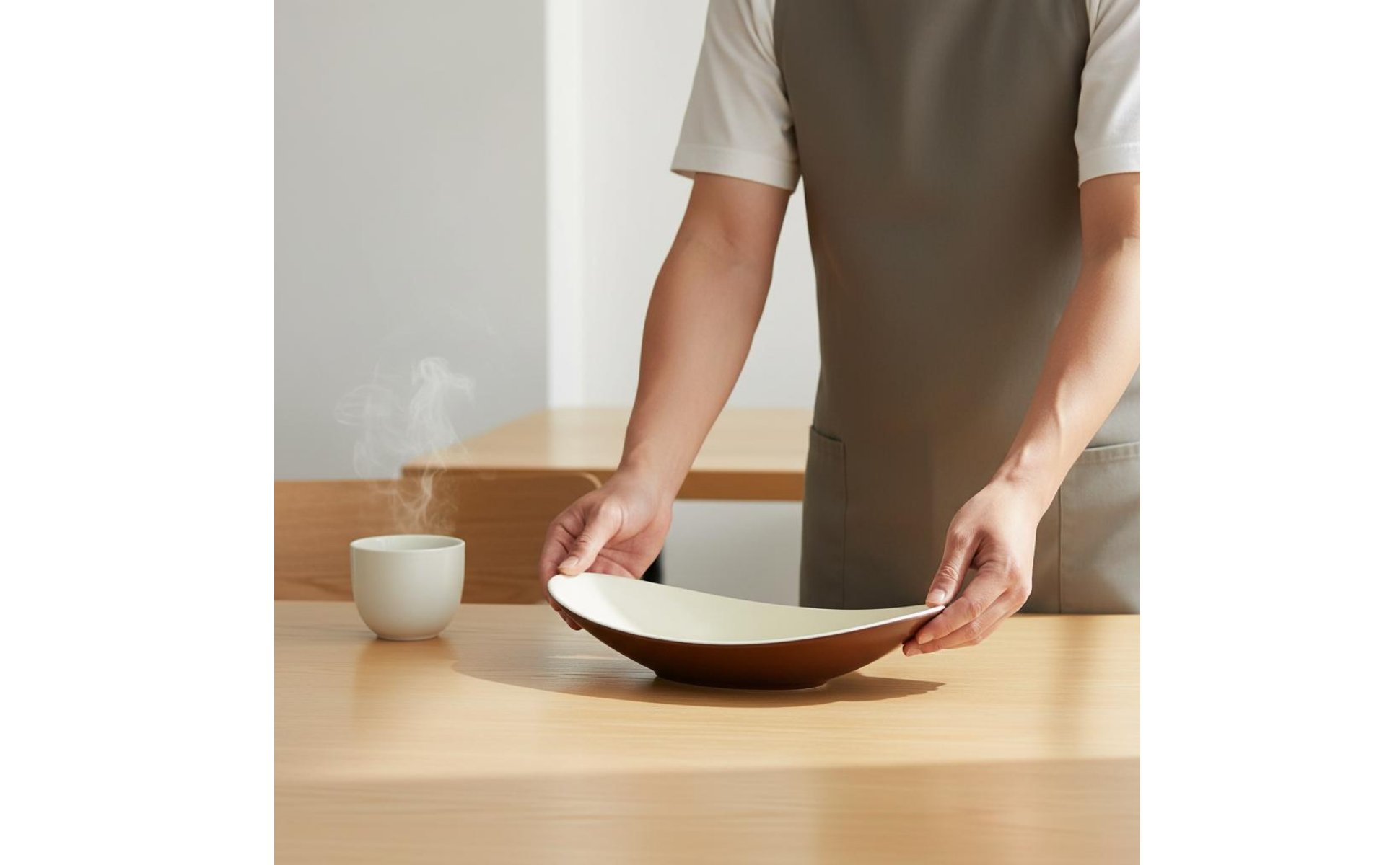 Piatto a Forma di Barca Simil-Porcellana Vassoio per Sashimi Durevole per Buffet
