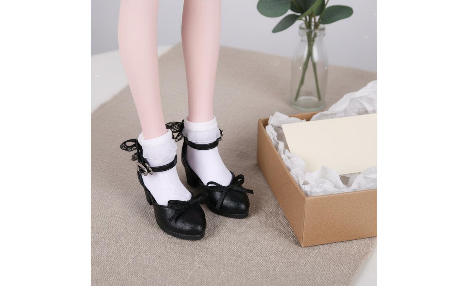 1/3 BJD Doll Shoes Elegant Design BJD High Heels Easy to Wear