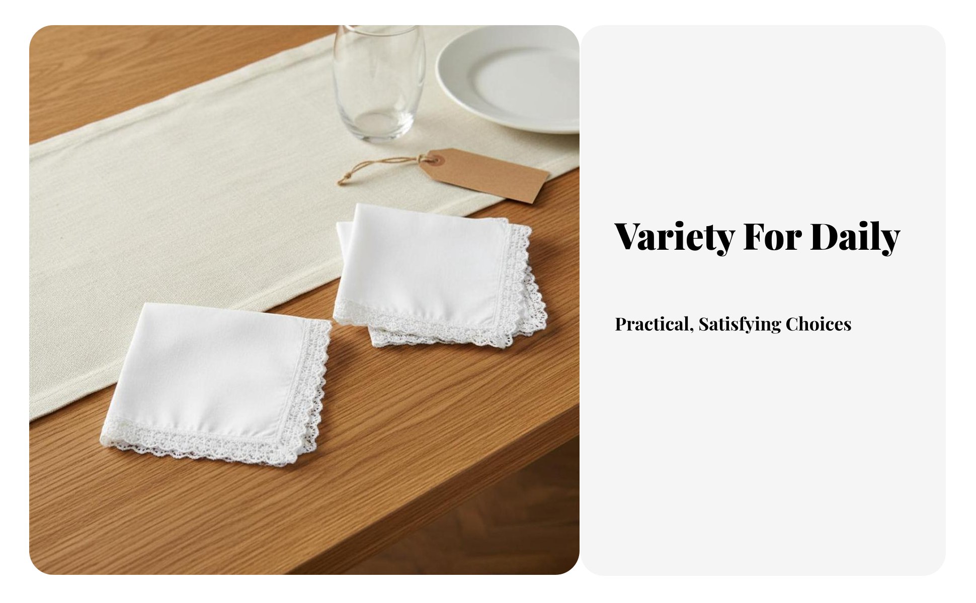 6 Pieces Wedding Handkerchief Elegant Design DIY Embroidery Handkerchief