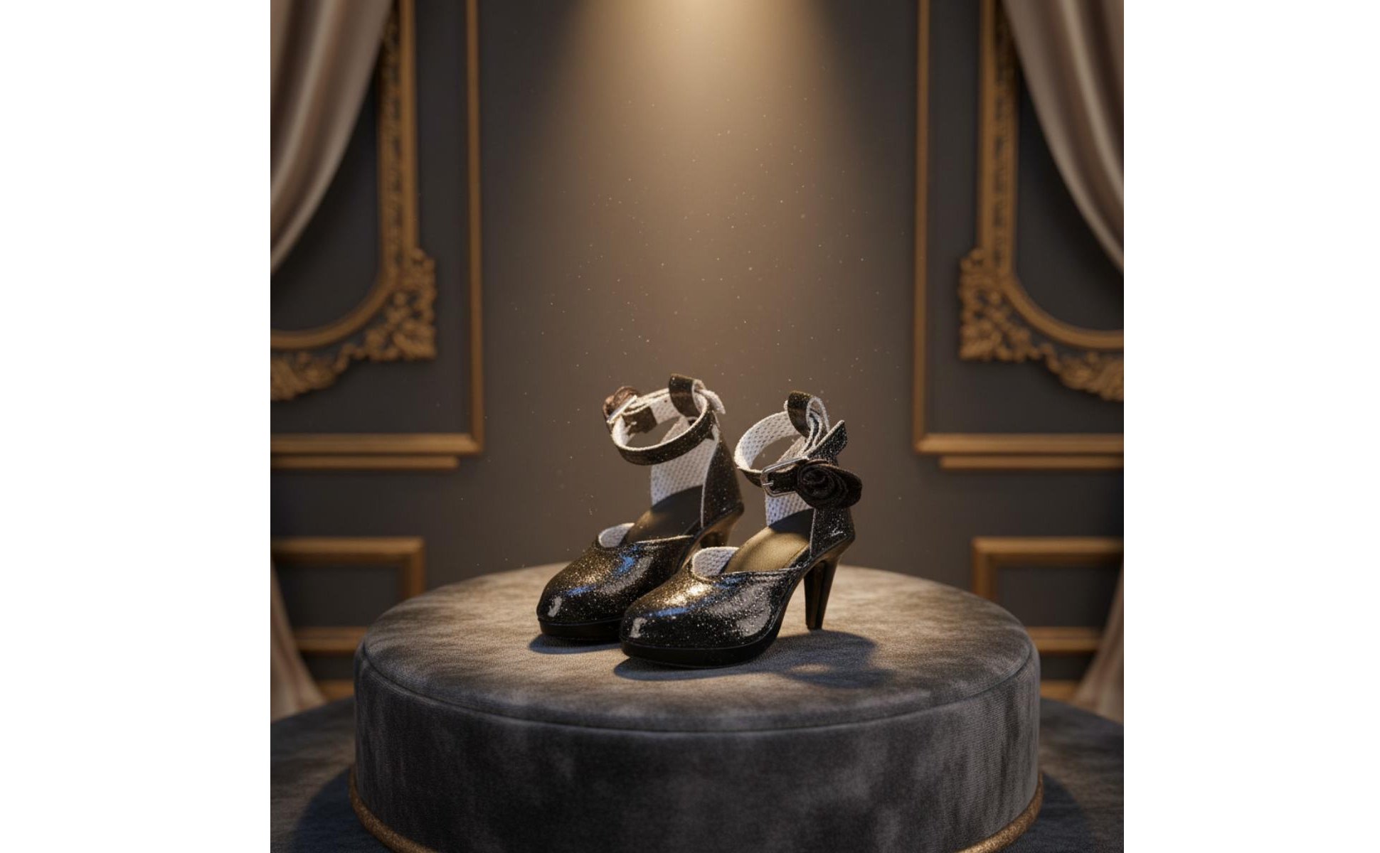 1/3 BJD Doll Shoes Elegant Design BJD High Heels Easy to Wear