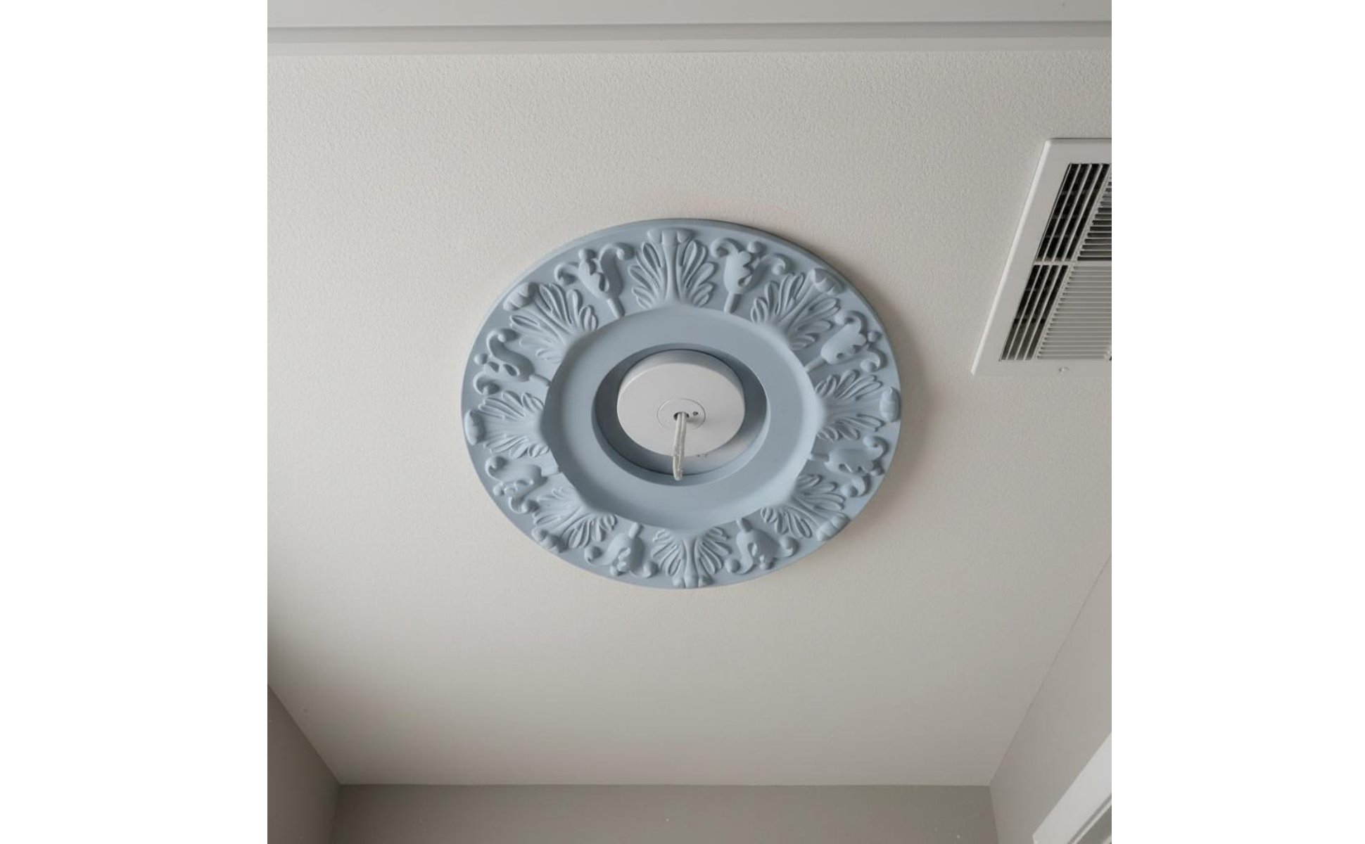 PU Ceiling Medallion French Design Ceiling Medallion Elegant Design for Villa