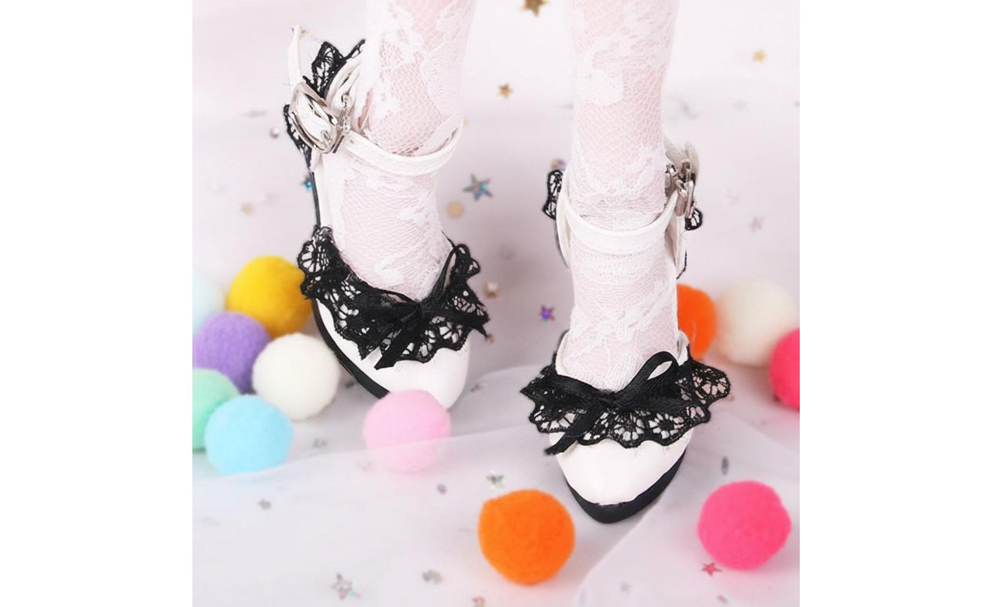 1/3 BJD Doll Shoes Elegant Design BJD High Heels Easy to Wear