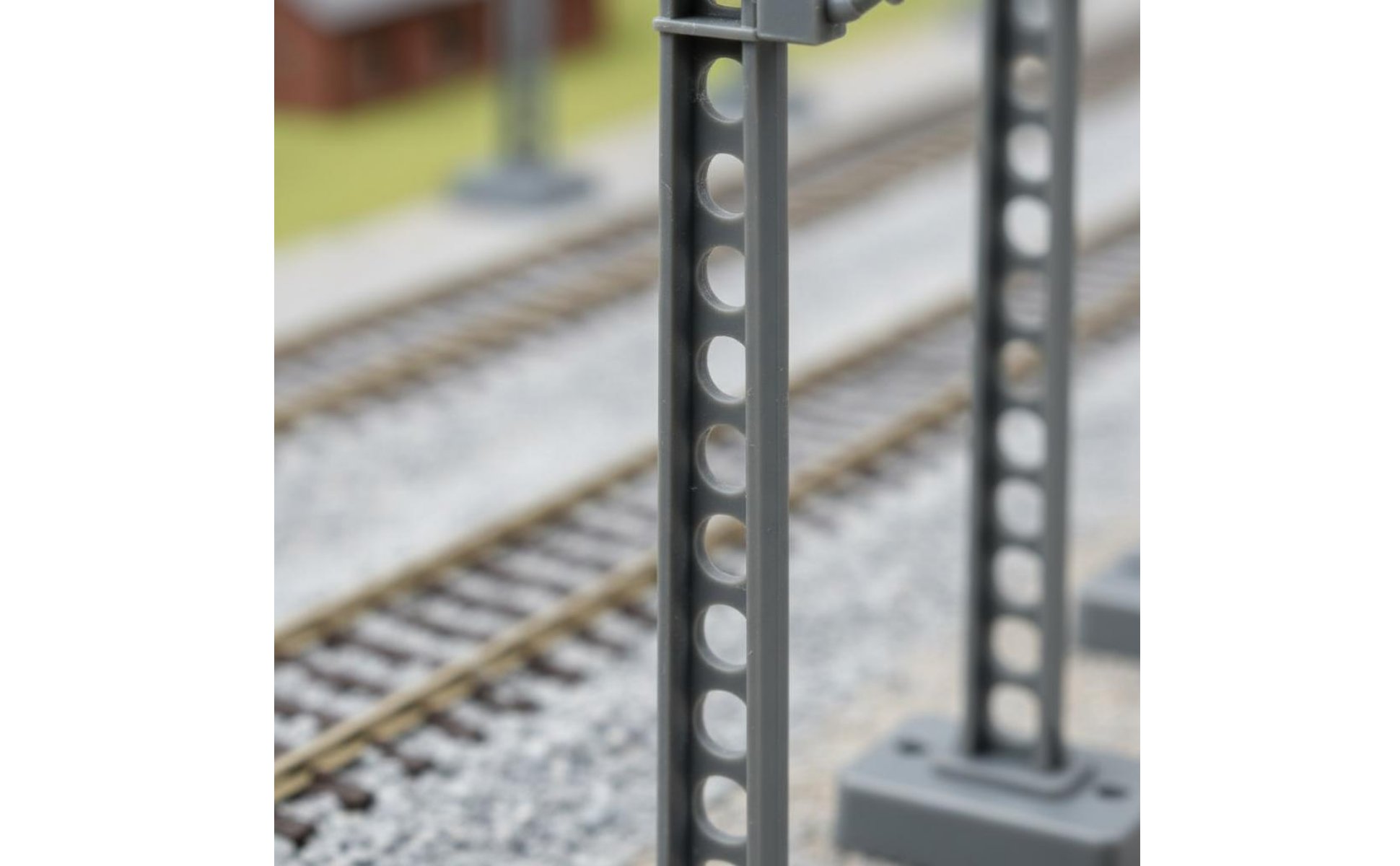 12 Pieces Model Railway Catenary Mast Realistic Intricate for Dioramas