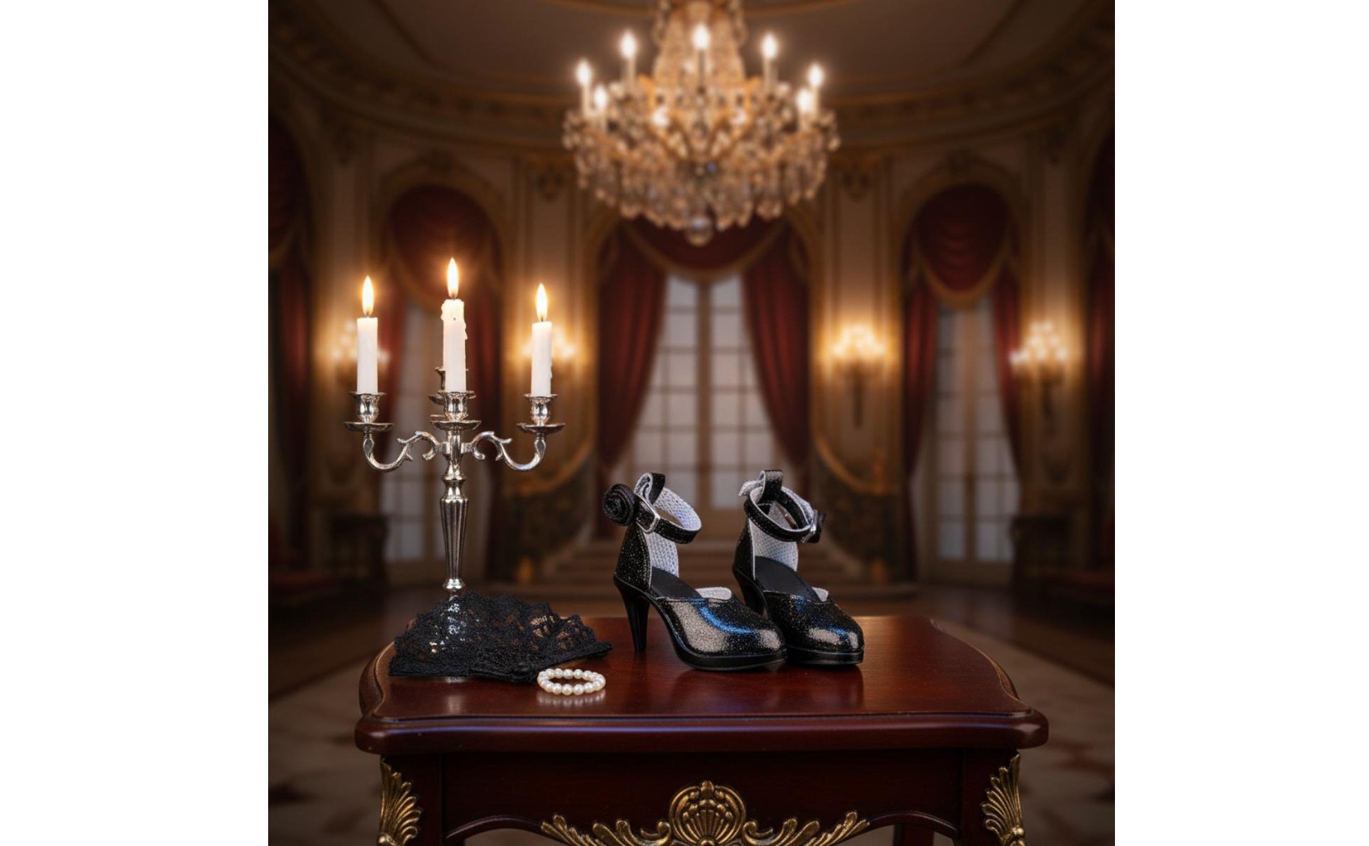 1/3 BJD Doll Shoes Elegant Design BJD High Heels Easy to Wear