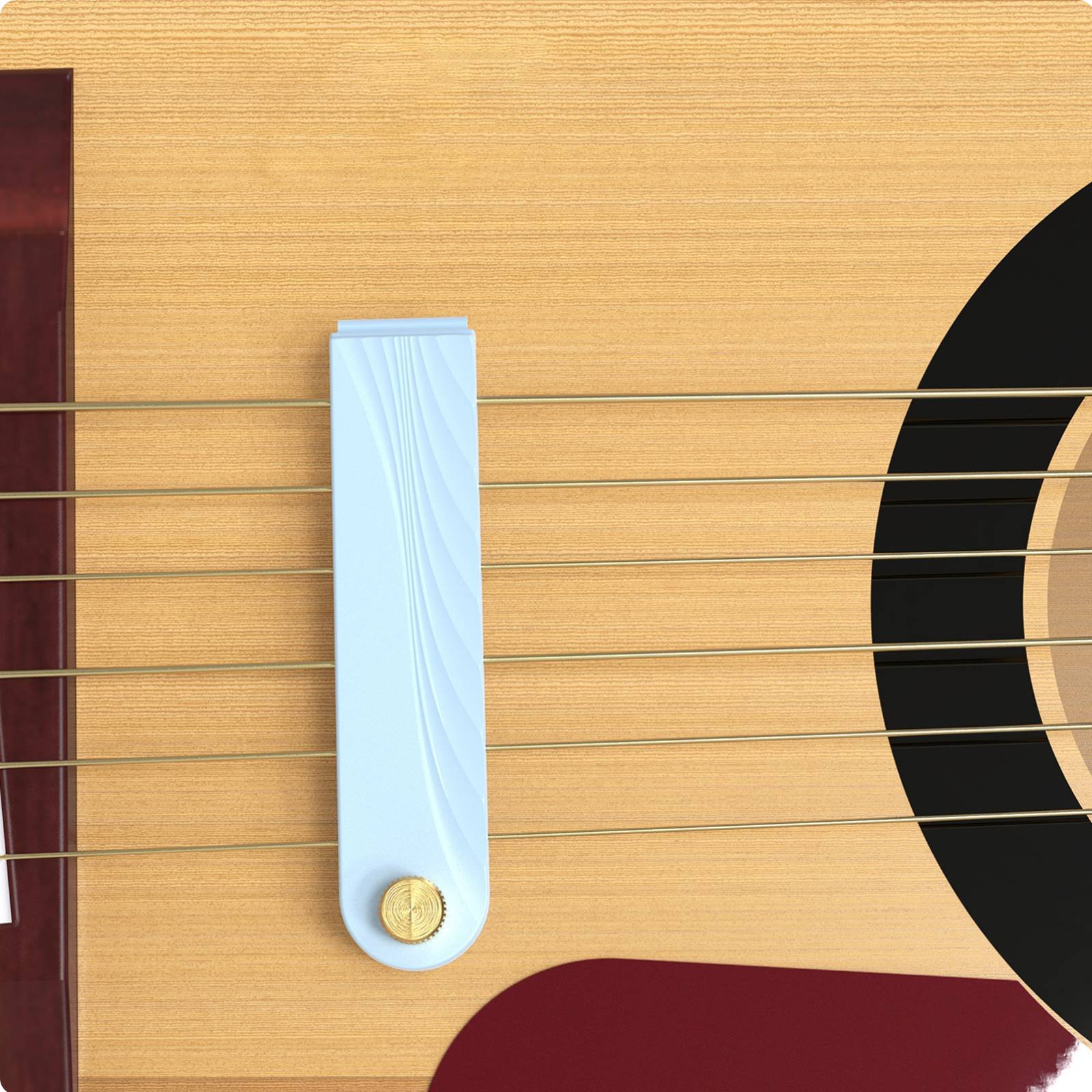 Gitarren-Stummschalter einfach zu bedienende Gitarre kein Werkzeug für Anfänger erforderlich