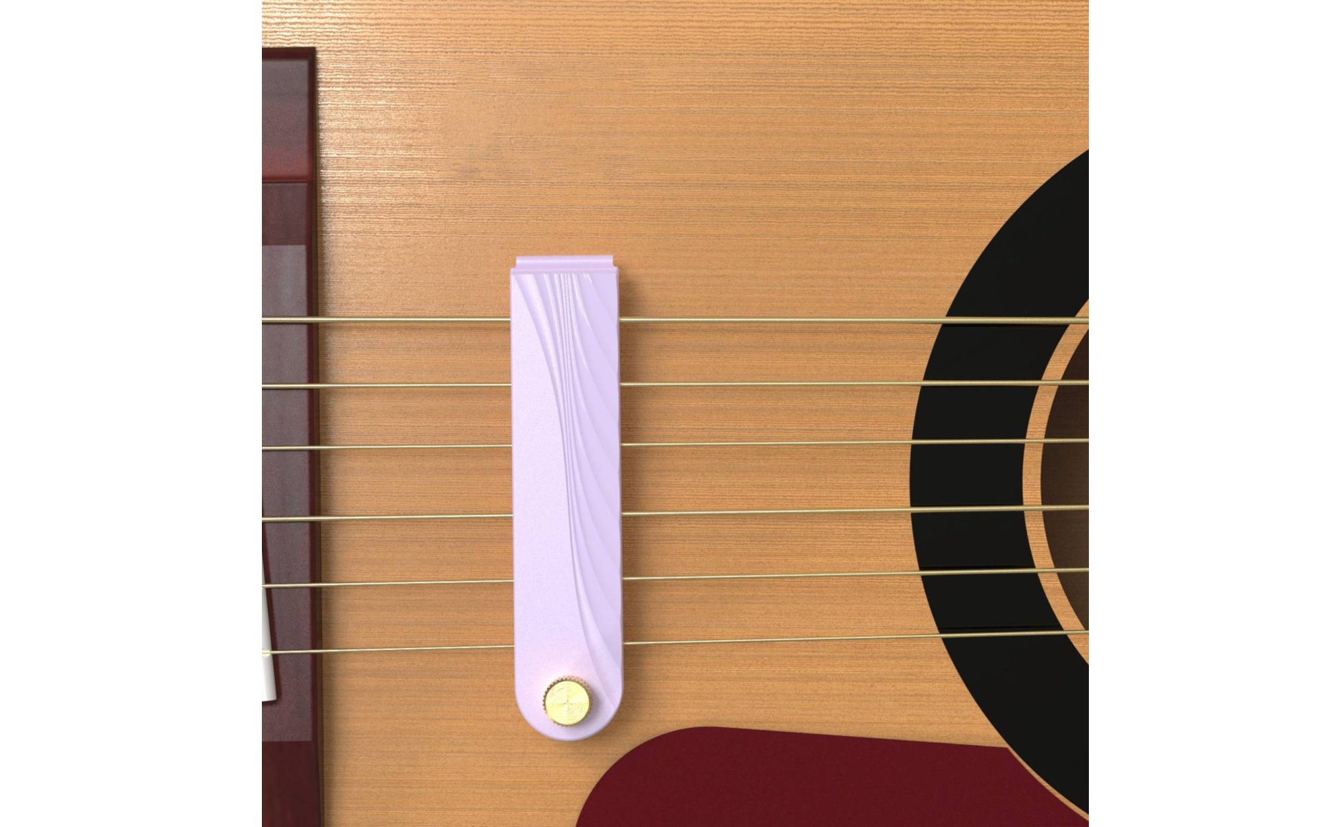 Gitarren-Dämpfer leises Üben Gitarren-Übungsschalldämpfer für Wohnheim, Anfänger