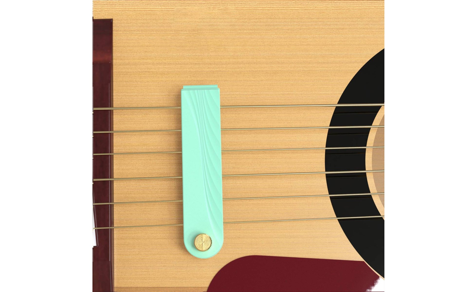 Gitarren-Dämpfer leises Üben Gitarren-Übungsschalldämpfer für Wohnheim, Anfänger