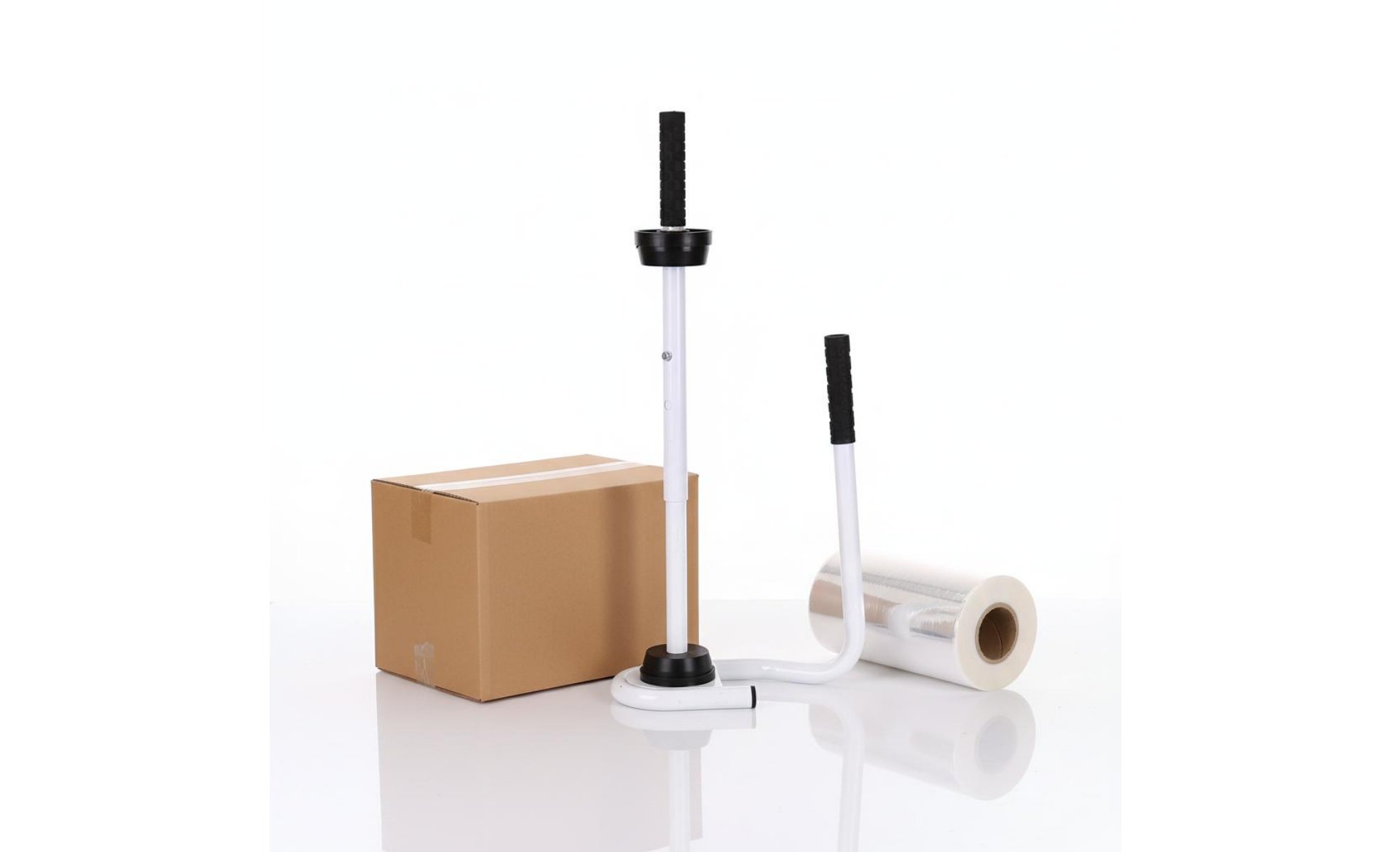 Handheld Stretch Wrap Dispenser Easy to Operate Manual Stretch Film Dispenser